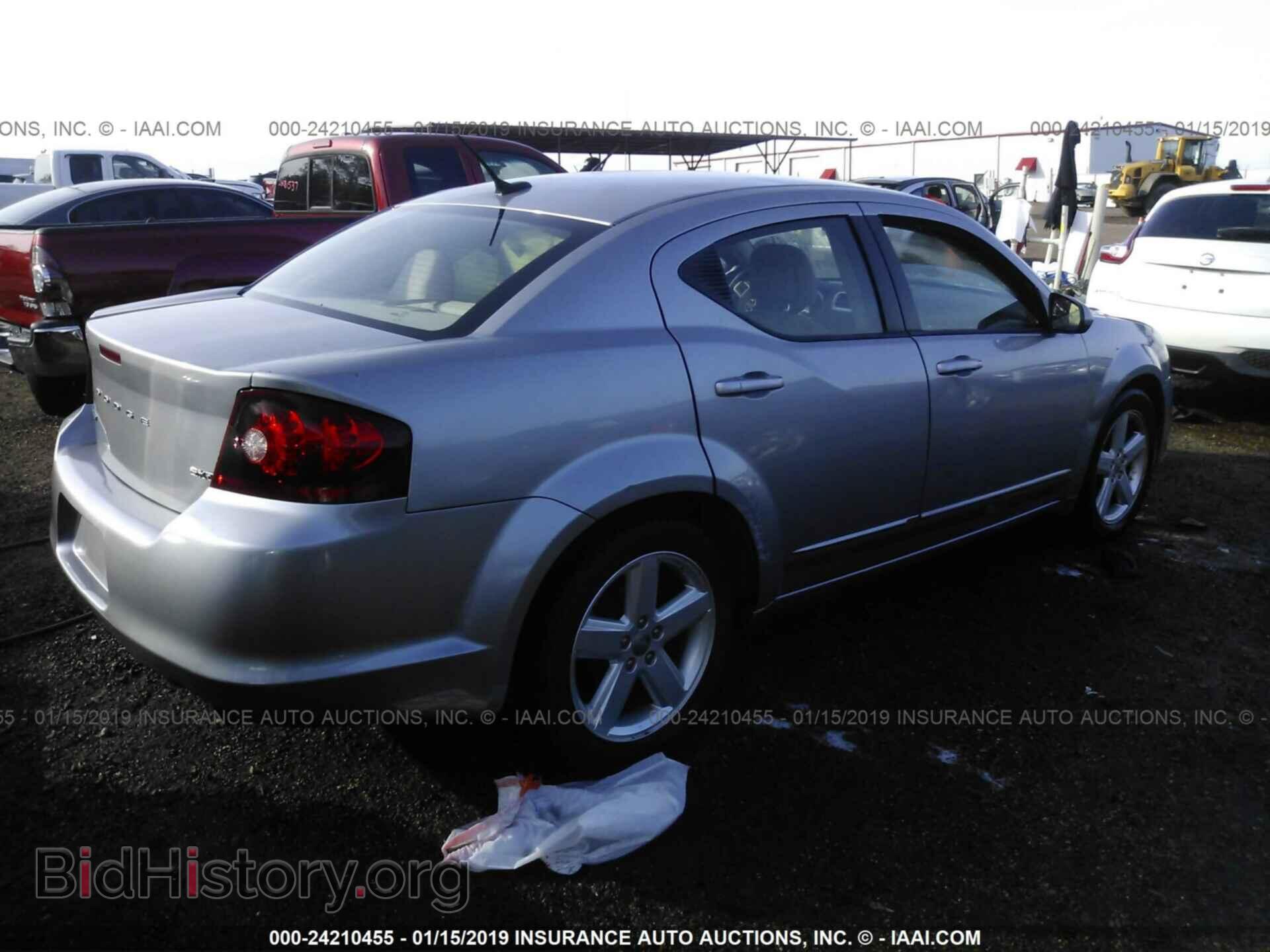 2013 DODGE AVENGER - VIN: 1C3CDZCB3DN606876 - Фото 4