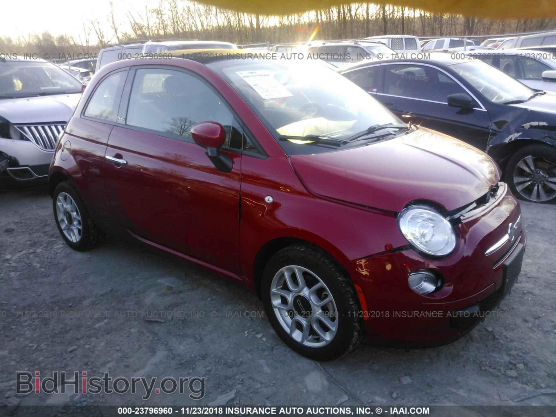 Photo 3C3CFFDR6CT122736 - FIAT 500 2012