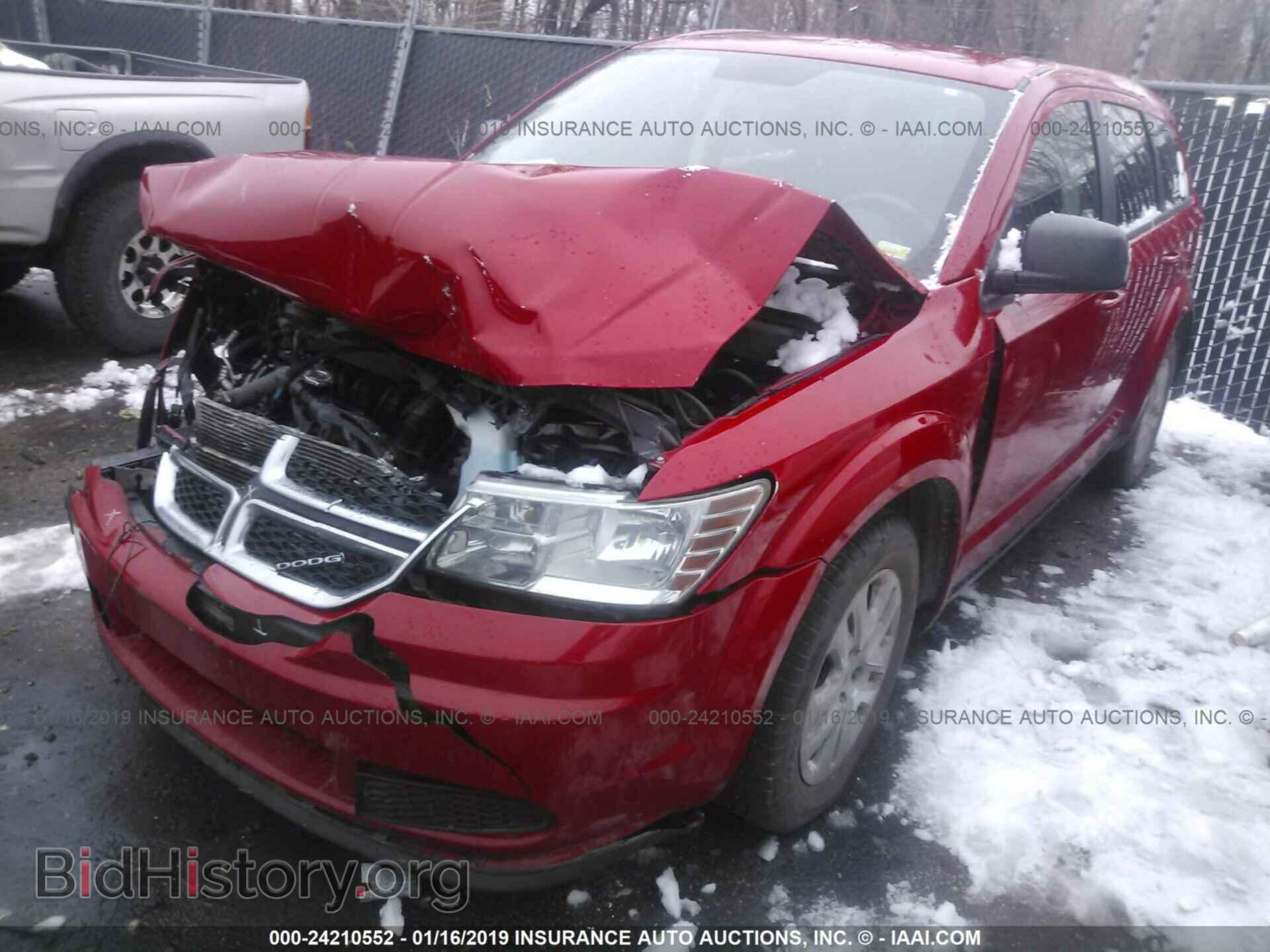 2013 DODGE JOURNEY - VIN: 3C4PDCAB1DT700154 - Фото 2
