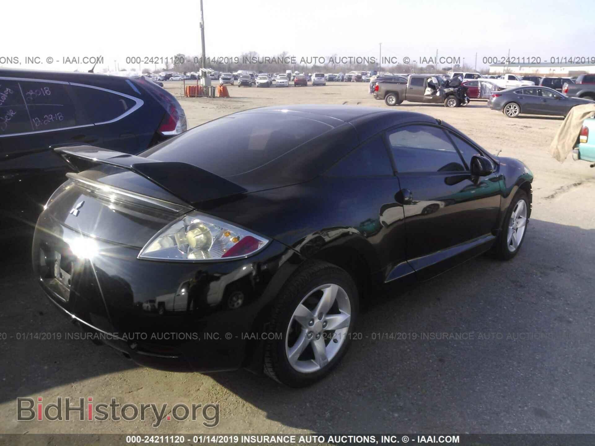 2008 MITSUBISHI ECLIPSE - VIN: 4A3AK24F68E006762 - Photo 4