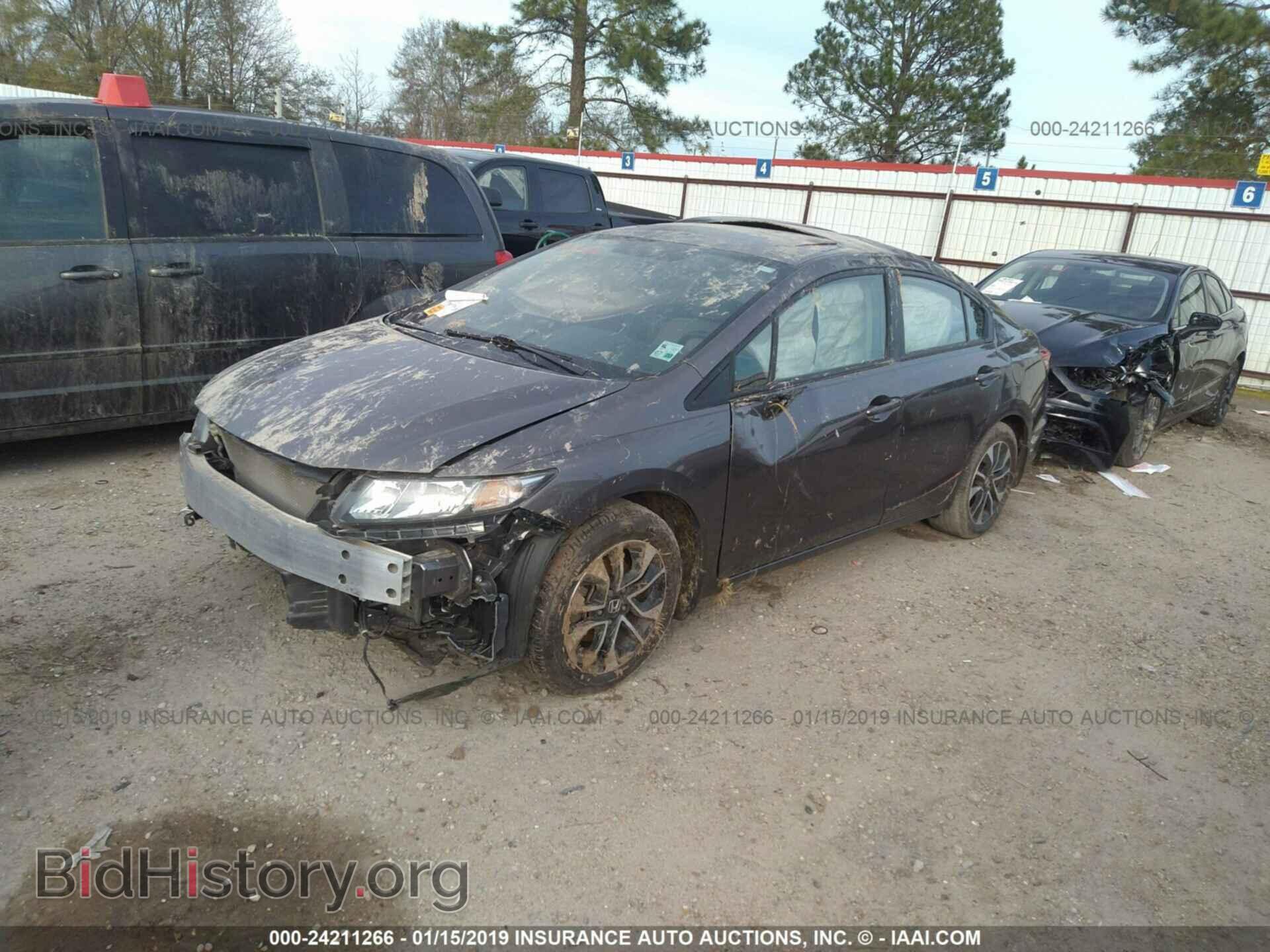 2013 HONDA CIVIC - VIN: 19XFB2F90DE009221 - Фото 2