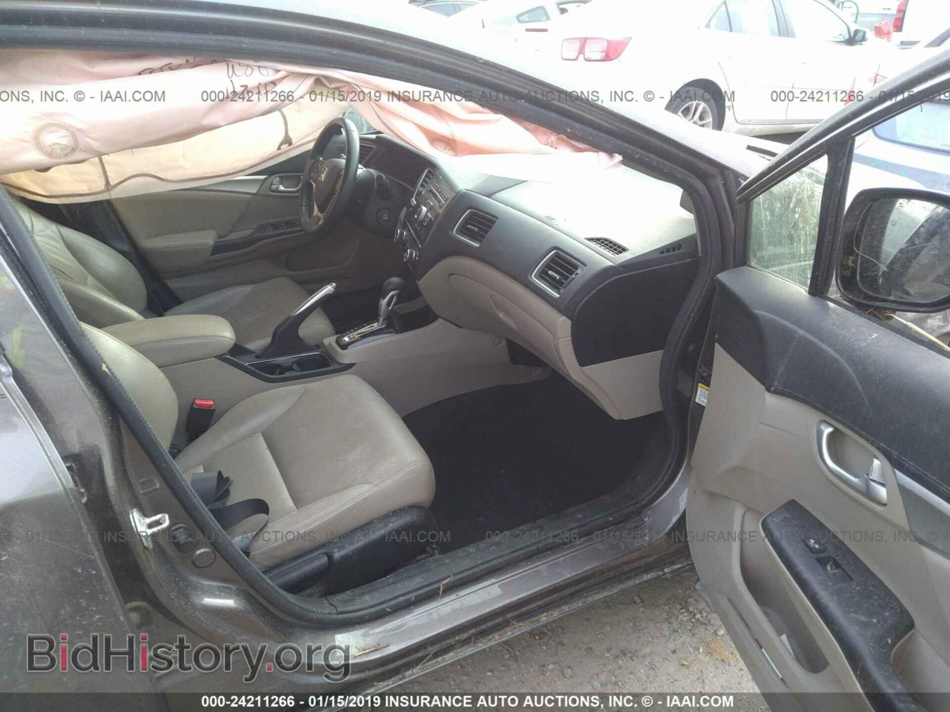 2013 HONDA CIVIC - VIN: 19XFB2F90DE009221 - Фото 5