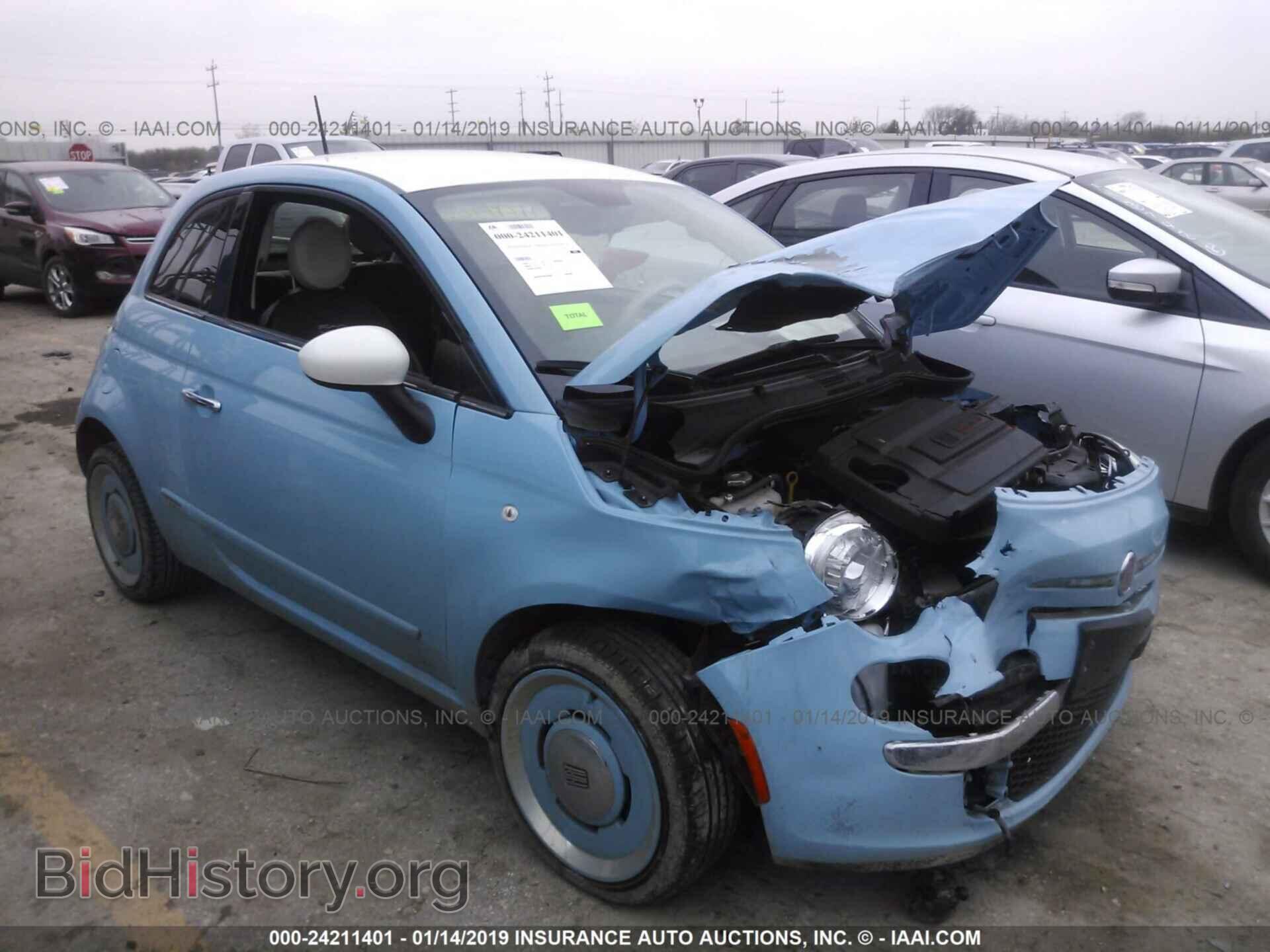 Фотография 3C3CFFCR7FT570702 - FIAT 500 2015