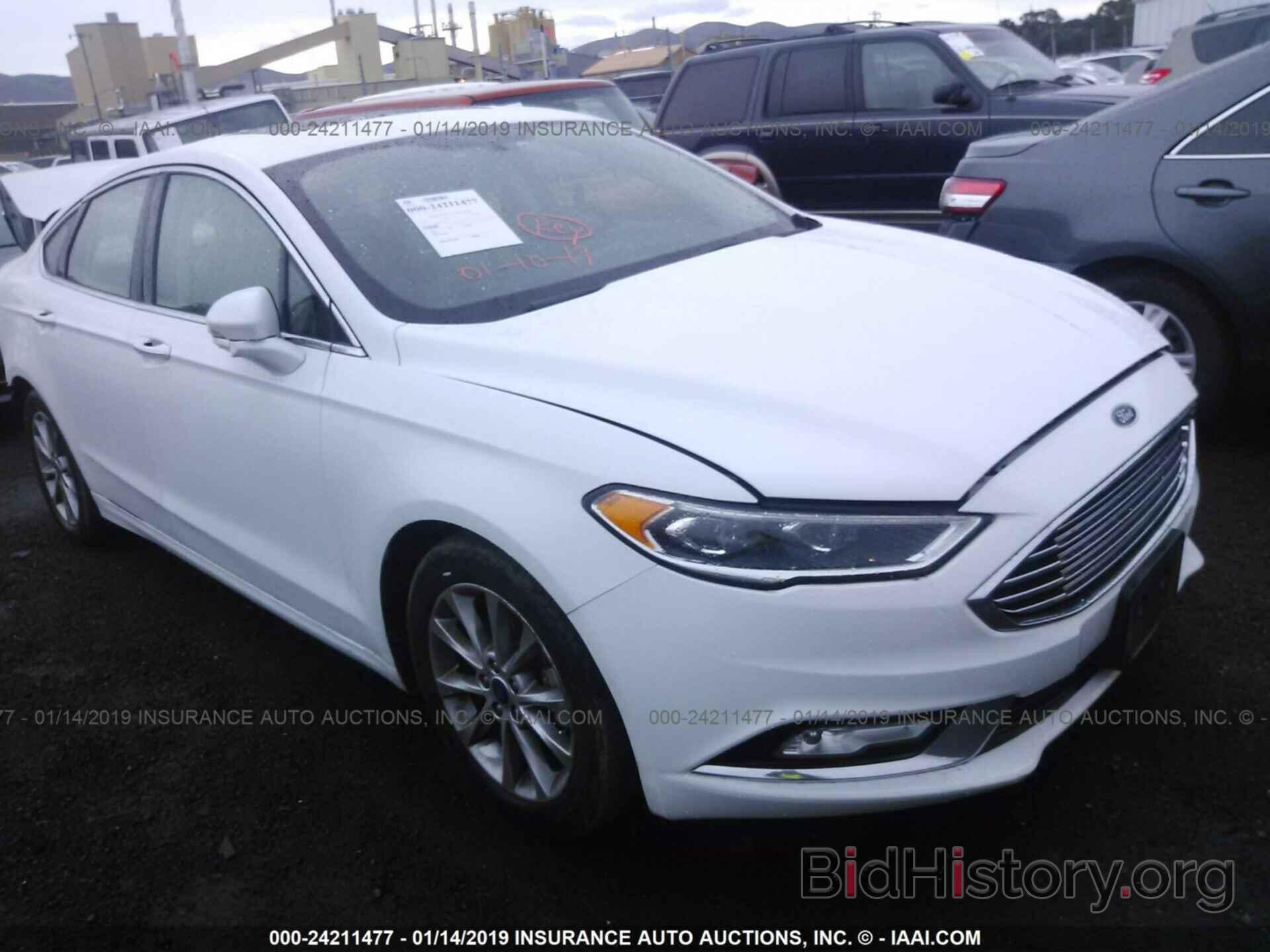 Photo 3FA6P0HD0HR180658 - FORD FUSION 2017