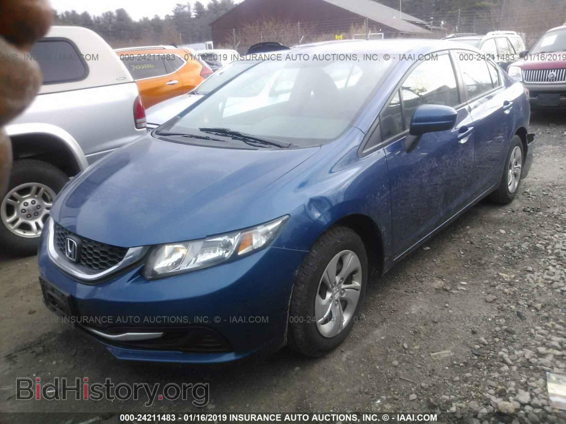 2014 HONDA CIVIC - VIN: 19XFB2F55EE230327 - Photo 2