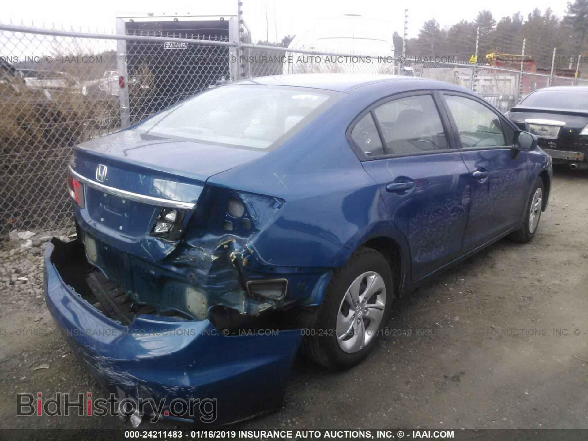 2014 HONDA CIVIC - VIN: 19XFB2F55EE230327 - Photo 4