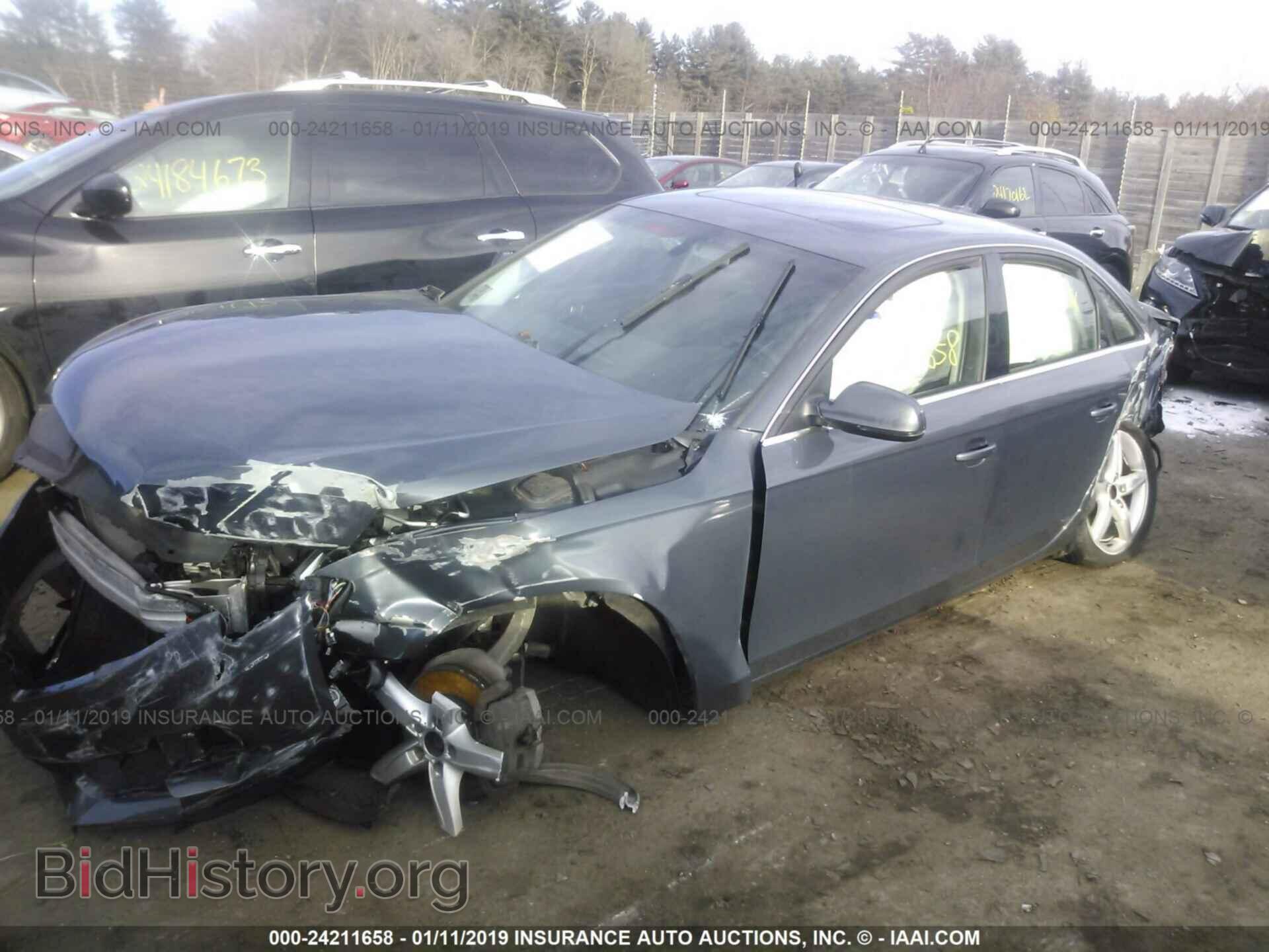 2011 AUDI A4 - VIN: WAUFFAFL6BN024113 - Фото 2