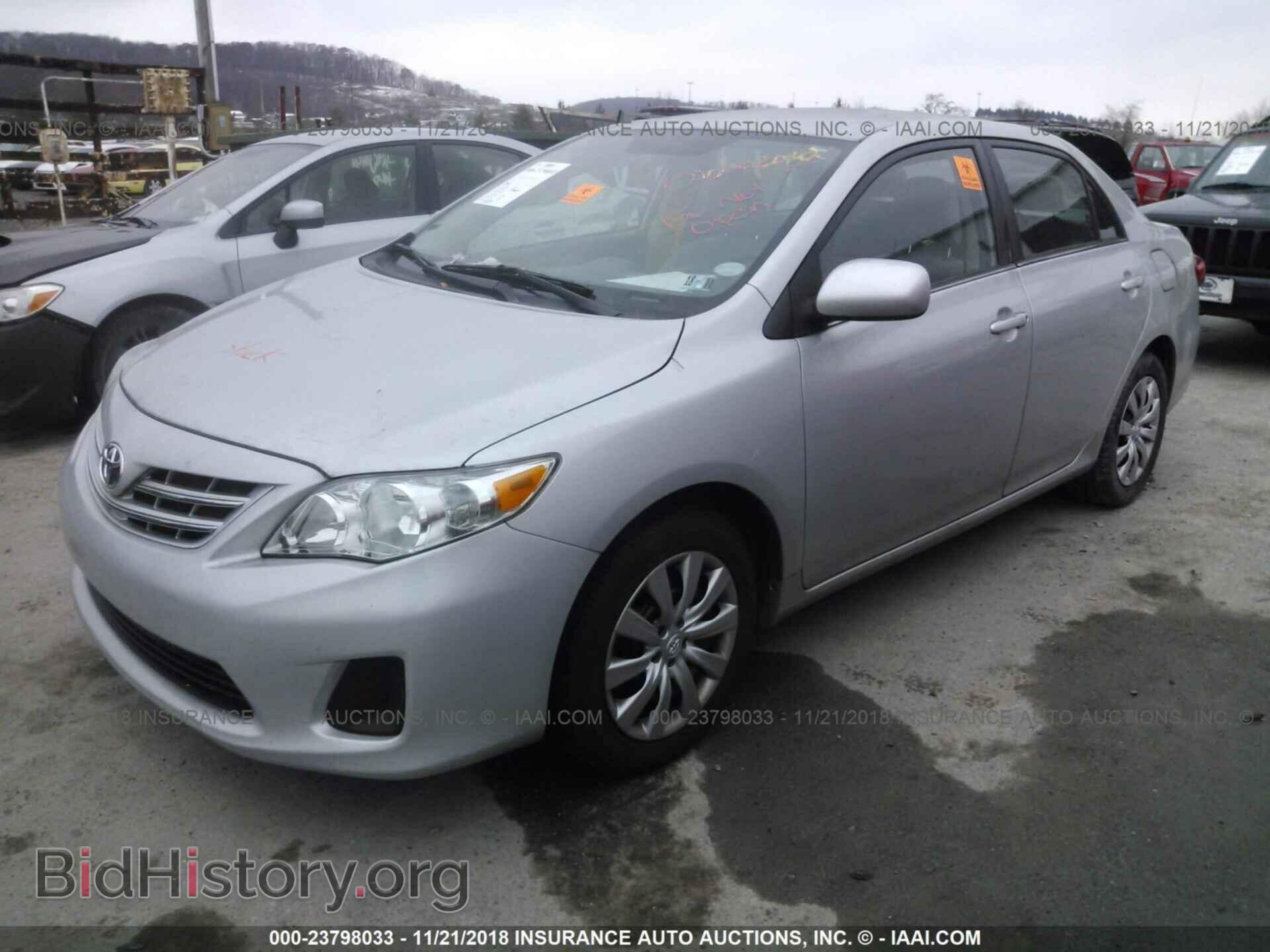 2013 TOYOTA COROLLA - VIN: 2T1BU4EE8DC126501 - Фото 2
