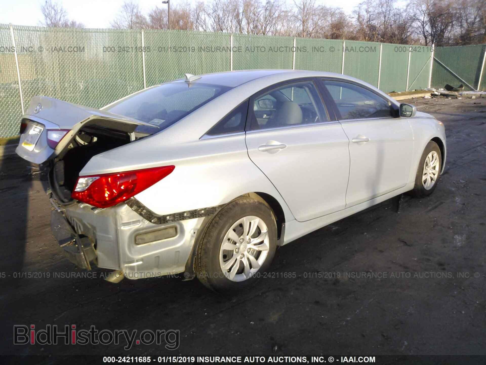 2012 HYUNDAI SONATA - VIN: 5NPEB4AC8CH331657 - Фото 4