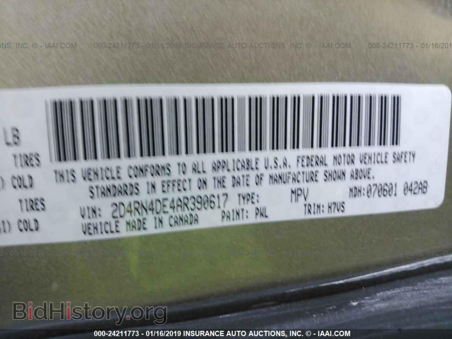 2010 DODGE GRAND CARAVAN - VIN: 2D4RN4DE4AR390617 - Фото 9