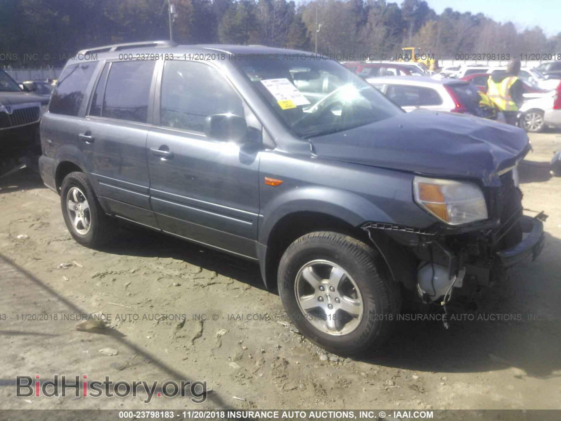 Фотография 5FNYF18786B010178 - HONDA PILOT 2006