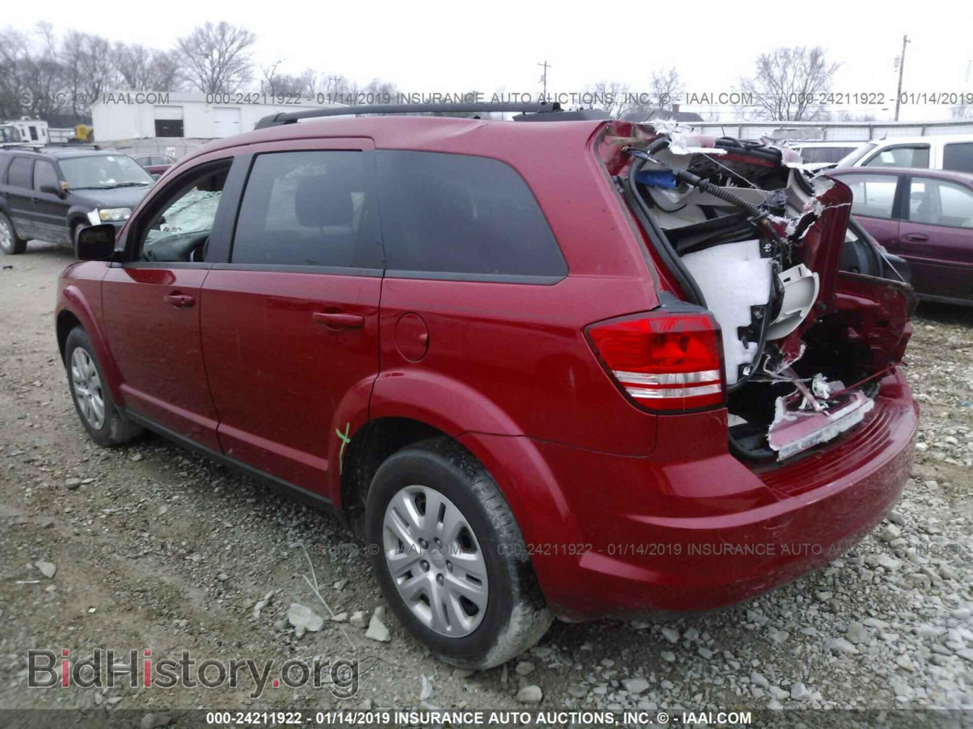 2017 DODGE JOURNEY - VIN: 3C4PDCAB7HT607712 - Фото 3