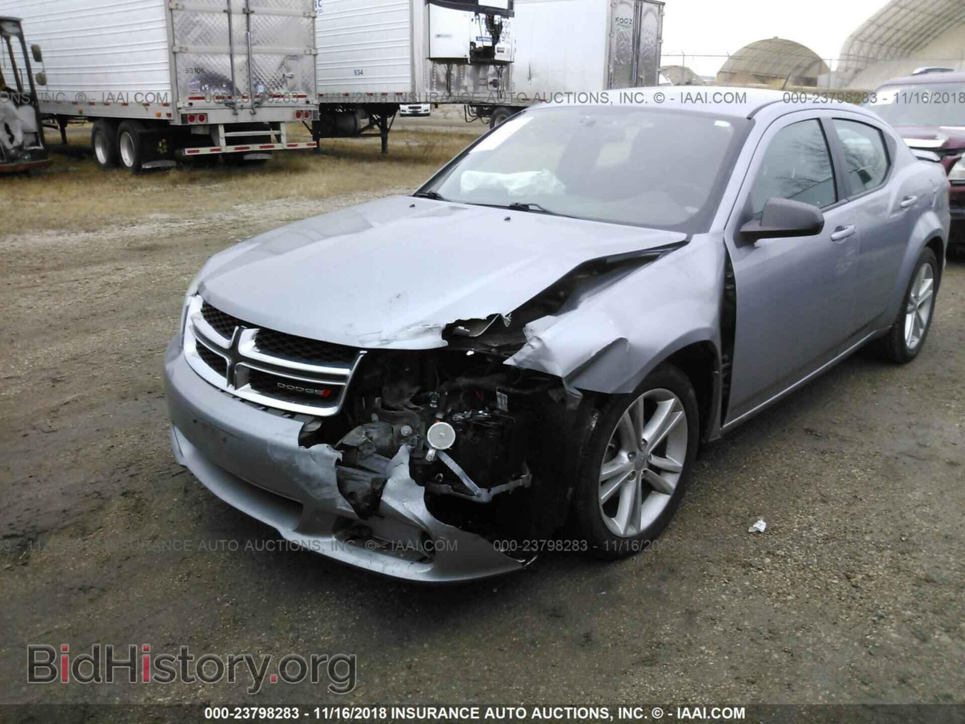 2013 DODGE AVENGER - VIN: 1C3CDZAG0DN717237 - Фото 2