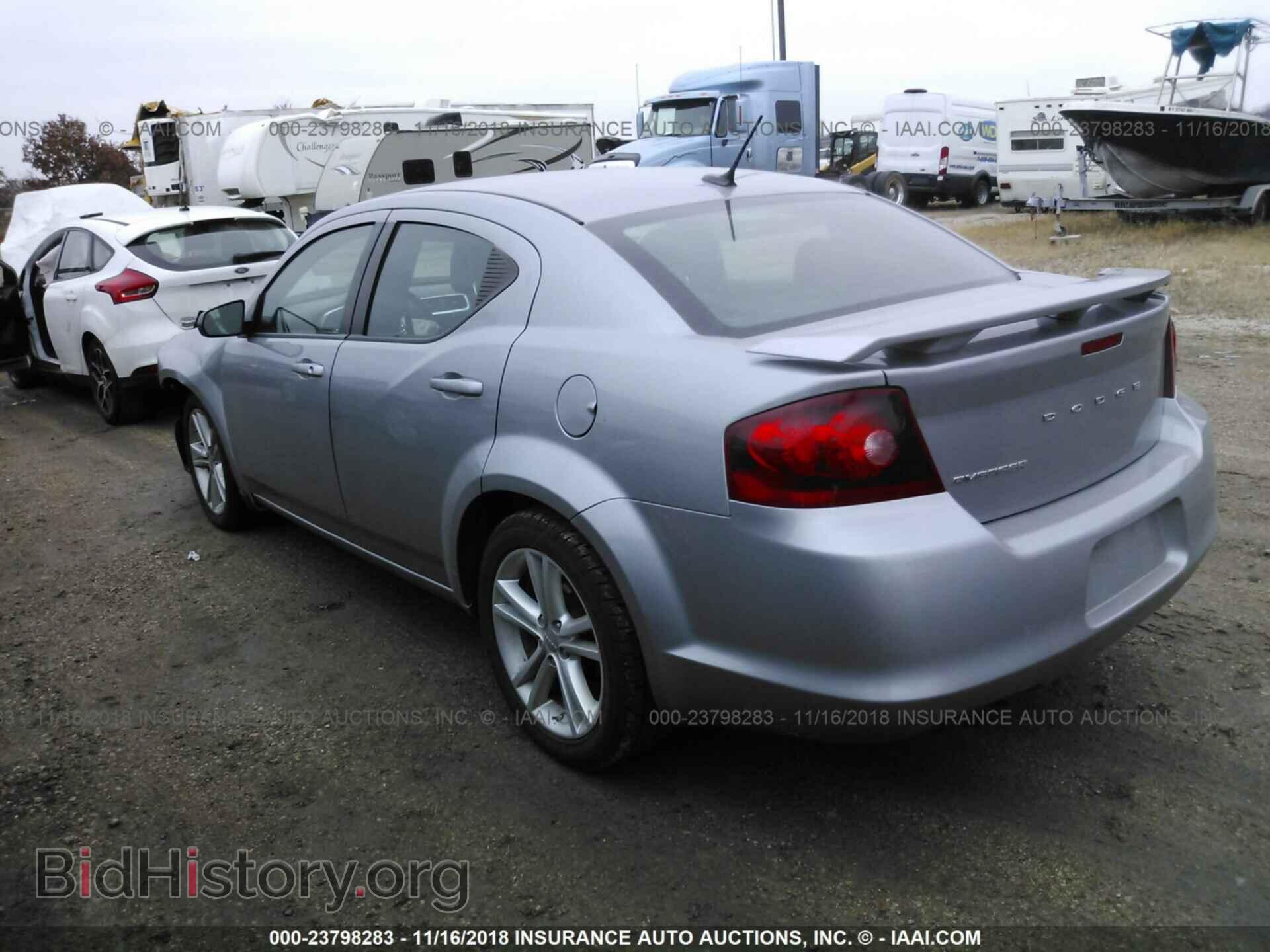 2013 DODGE AVENGER - VIN: 1C3CDZAG0DN717237 - Фото 3