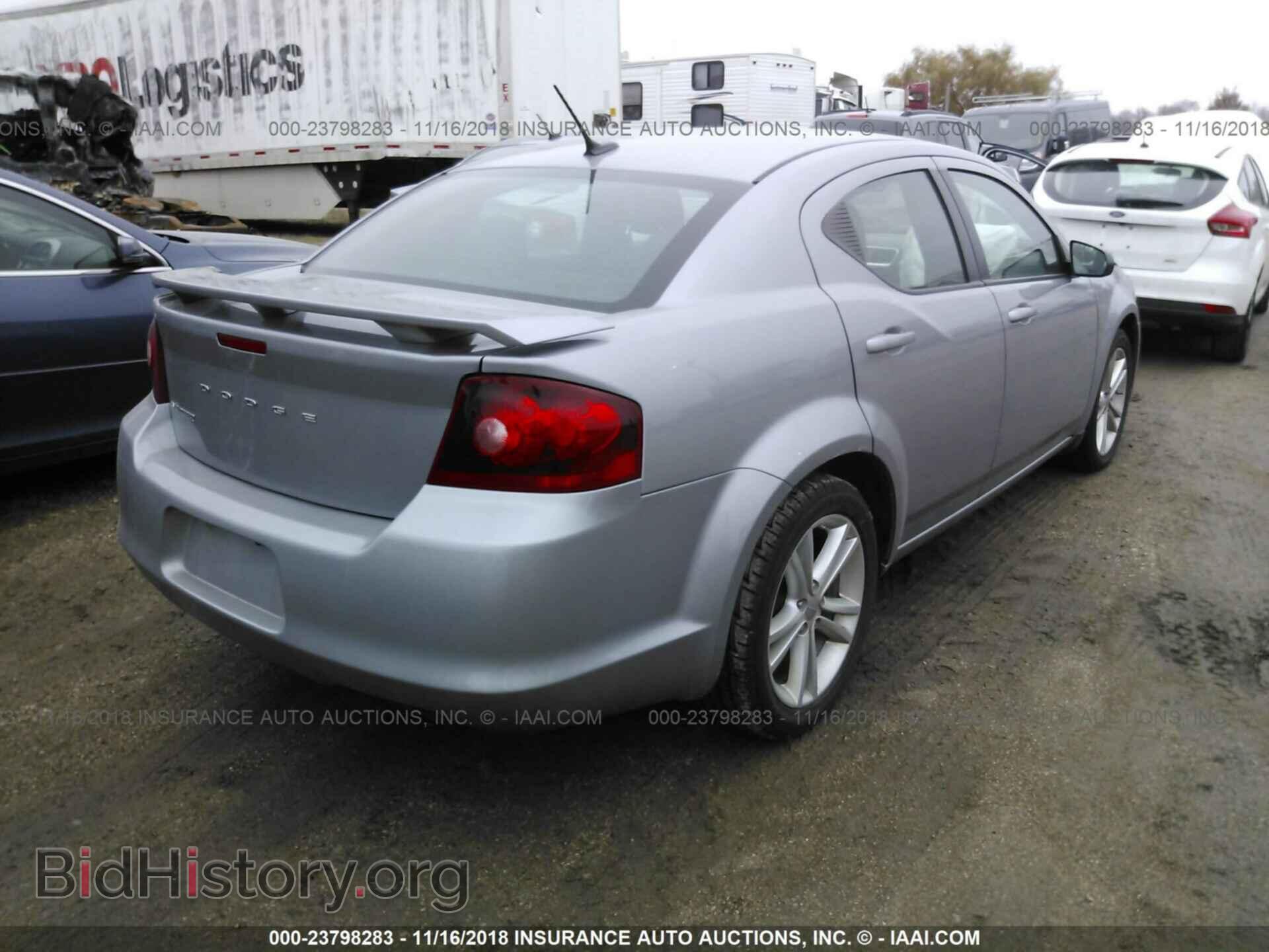 2013 DODGE AVENGER - VIN: 1C3CDZAG0DN717237 - Фото 4