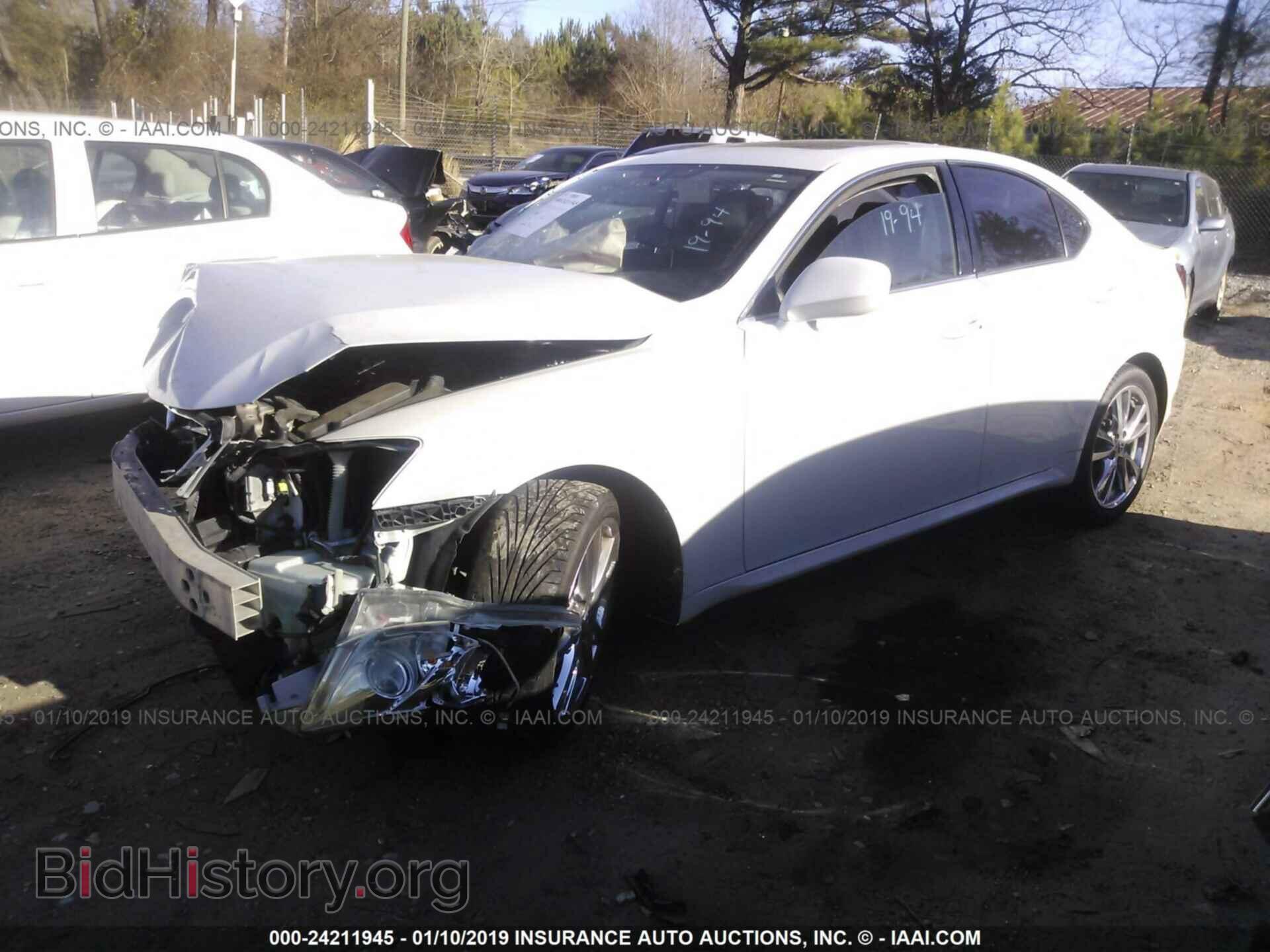 2008 LEXUS IS - VIN: JTHBK262685069912 - Фото 2