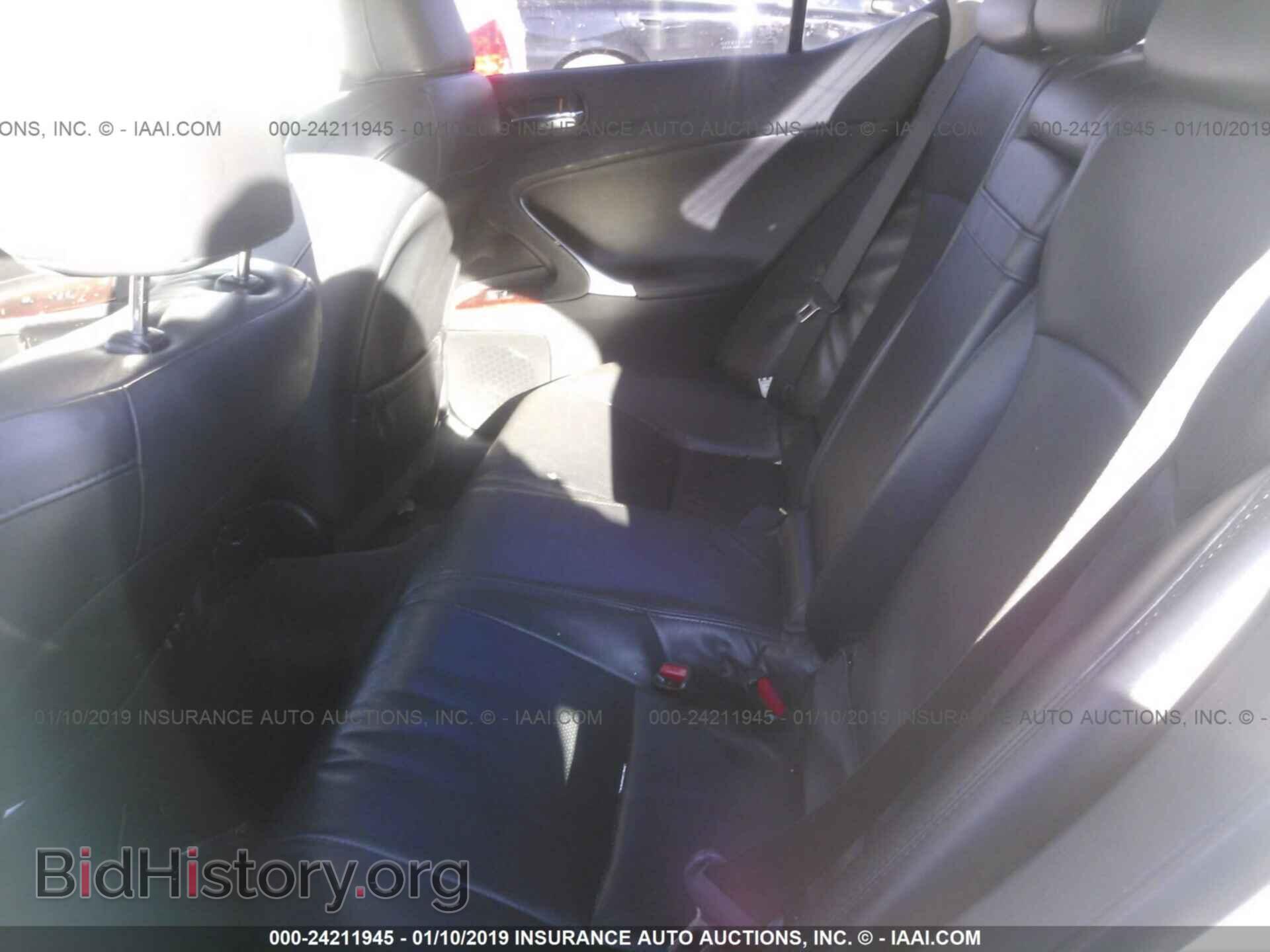 2008 LEXUS IS - VIN: JTHBK262685069912 - Фото 8