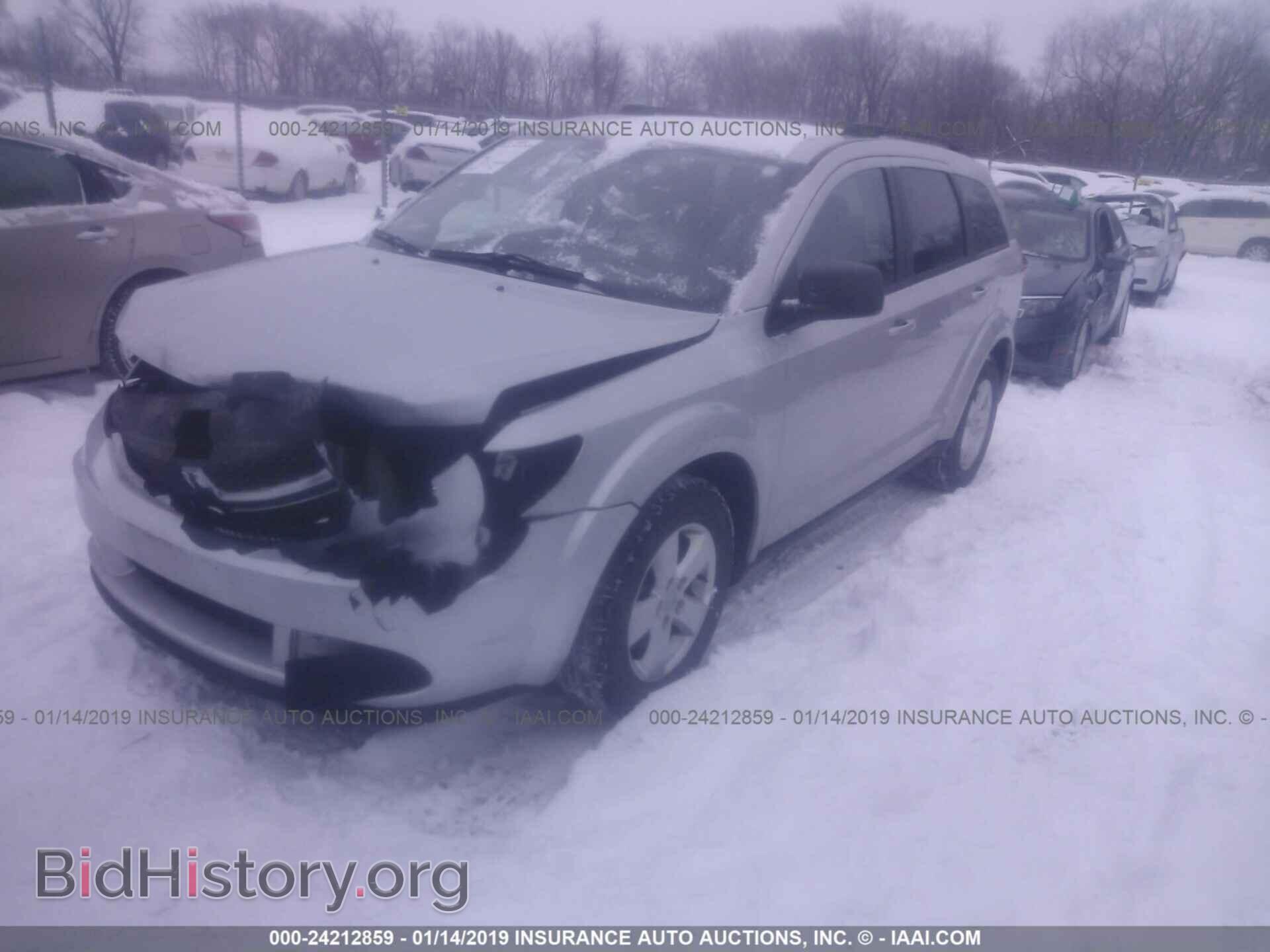 2013 DODGE JOURNEY - VIN: 3C4PDCAB4DT575084 - Фото 2