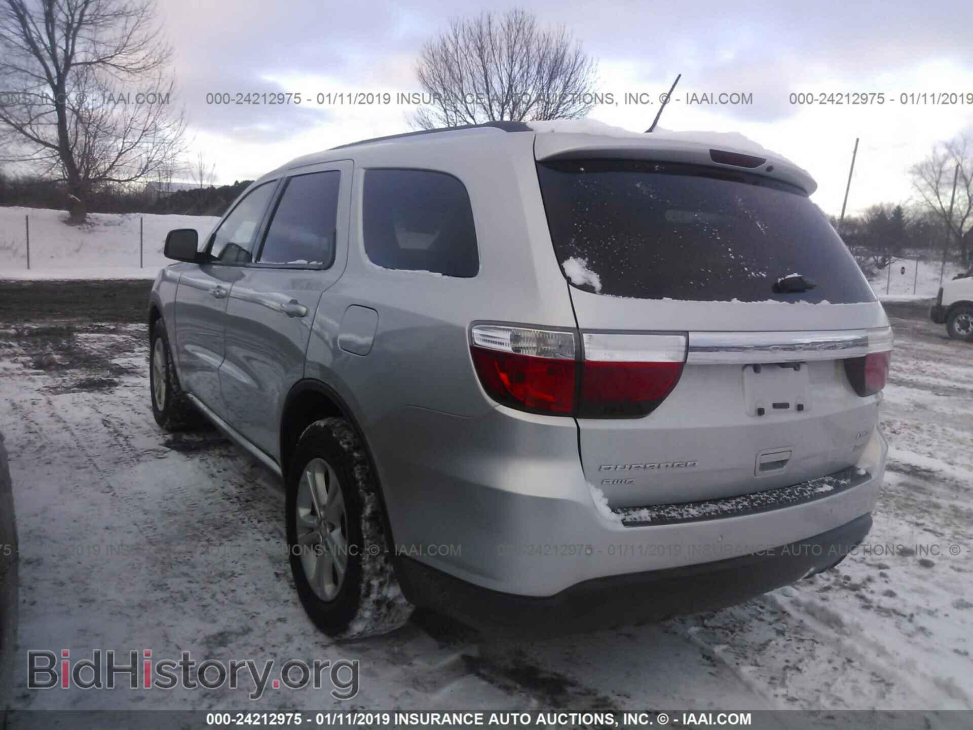 2012 DODGE DURANGO - VIN: 1C4RDJDG9CC117037 - Фото 3