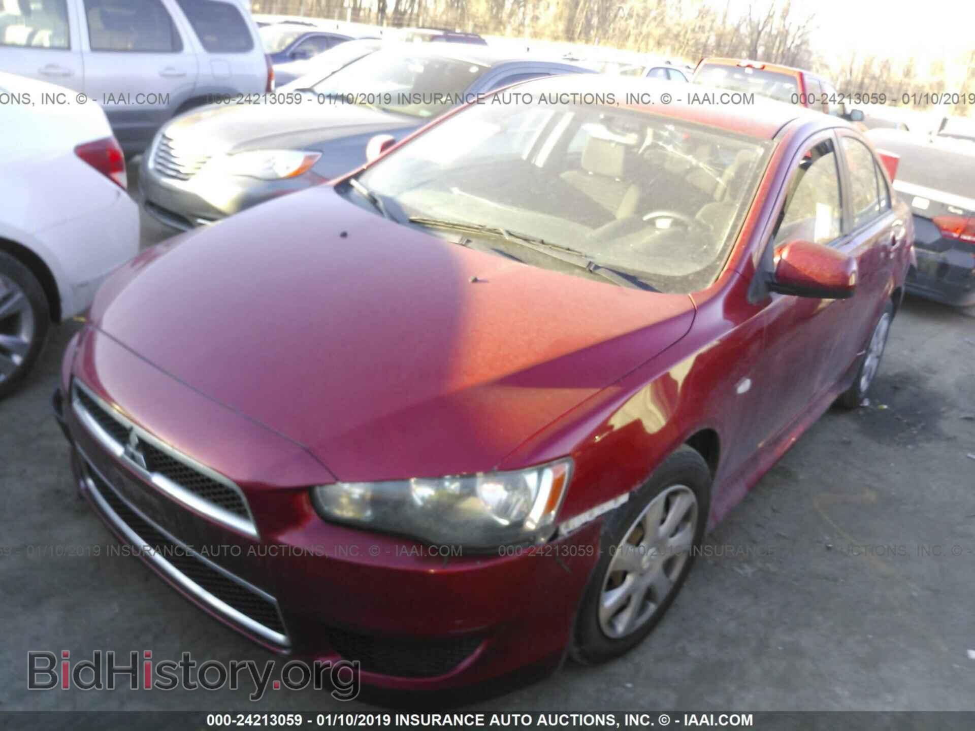 2013 MITSUBISHI LANCER - VIN: JA32U2FU1DU020497 - Фото 2
