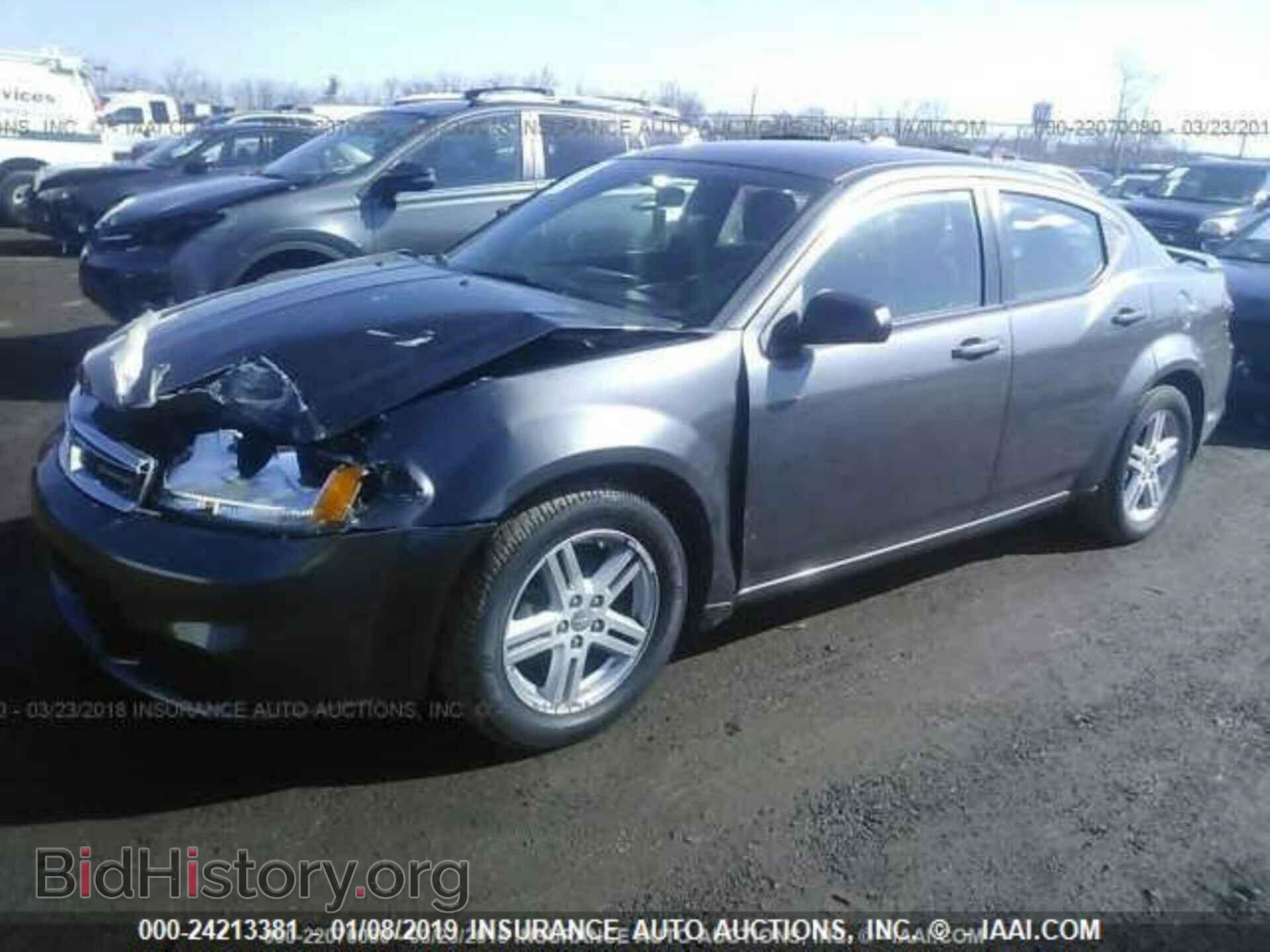 2014 DODGE AVENGER - VIN: 1C3CDZAG4EN224047 - Фото 2