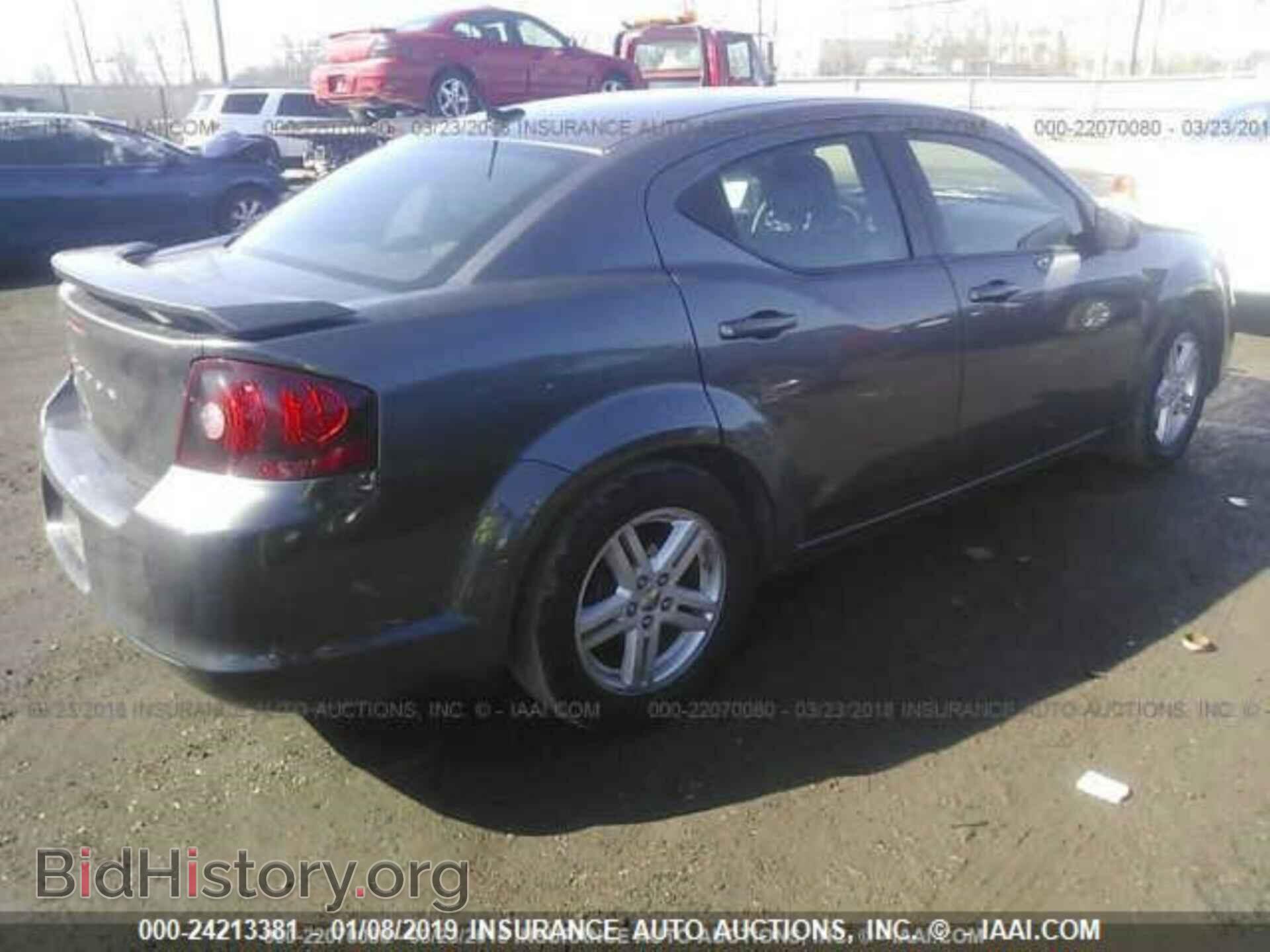 2014 DODGE AVENGER - VIN: 1C3CDZAG4EN224047 - Фото 4