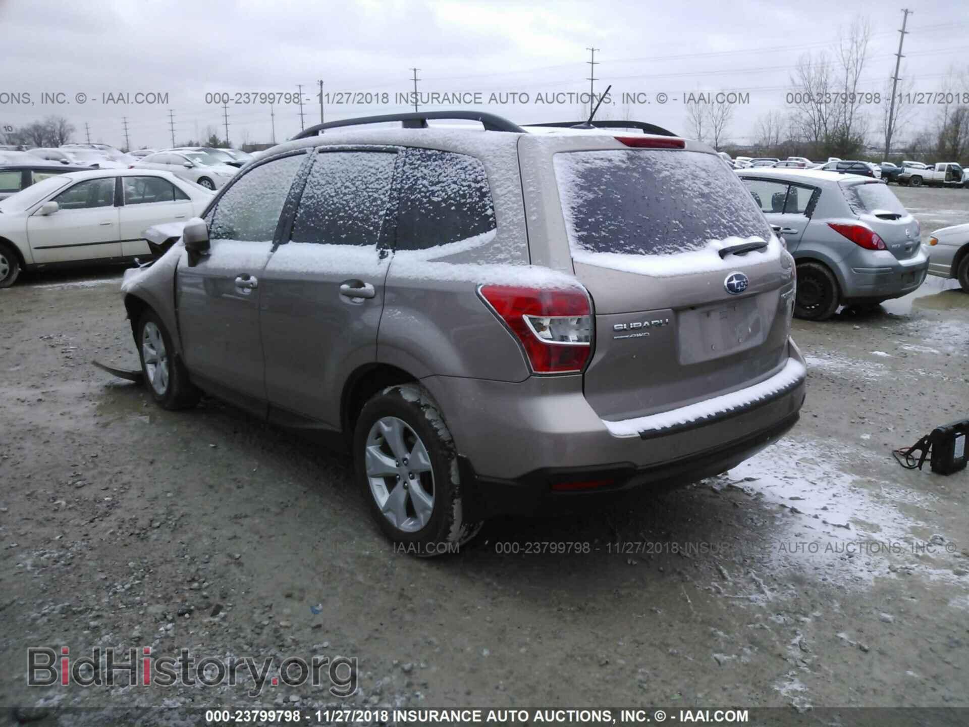 2015 SUBARU FORESTER - VIN: JF2SJAGC3FH513203 - Фото 3