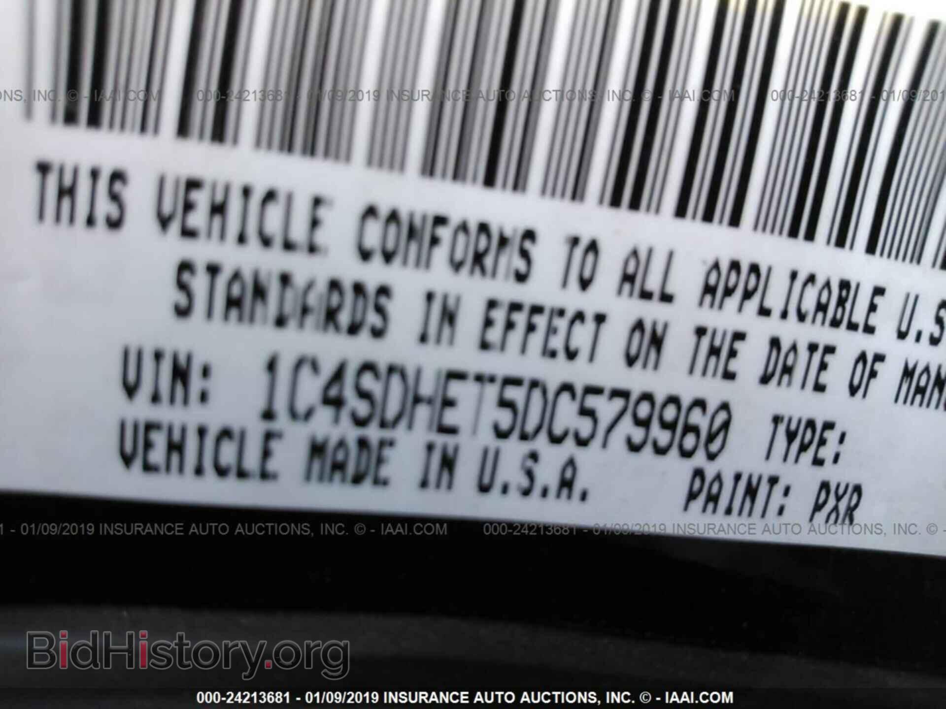 2013 DODGE DURANGO - VIN: 1C4SDHET5DC579960 - Фото 9