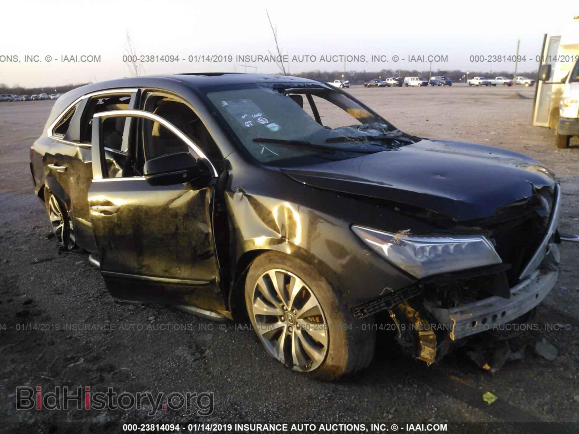Фотография 5FRYD4H42FB006090 - ACURA MDX 2015