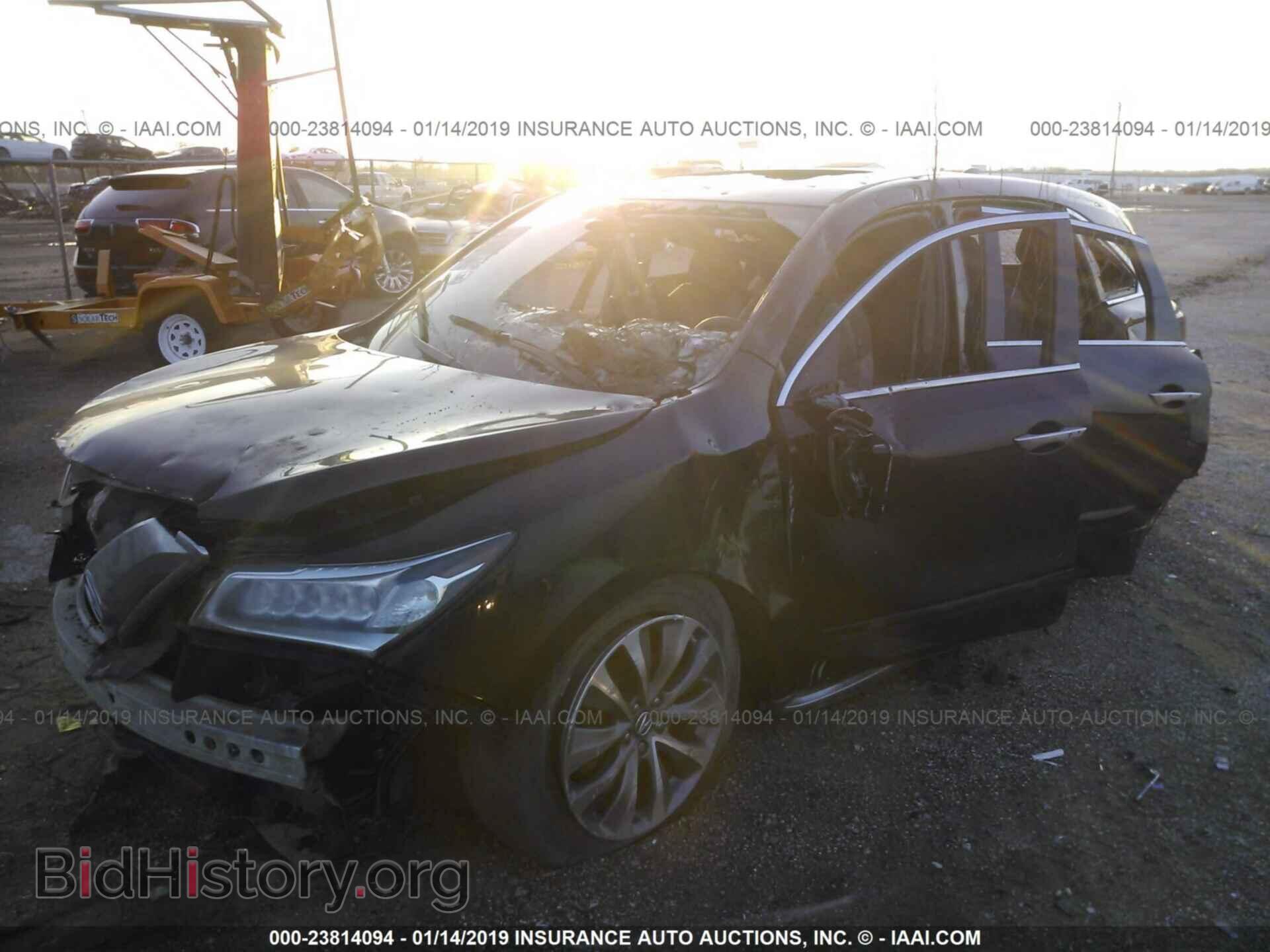 2015 ACURA MDX - VIN: 5FRYD4H42FB006090 - Фото 2
