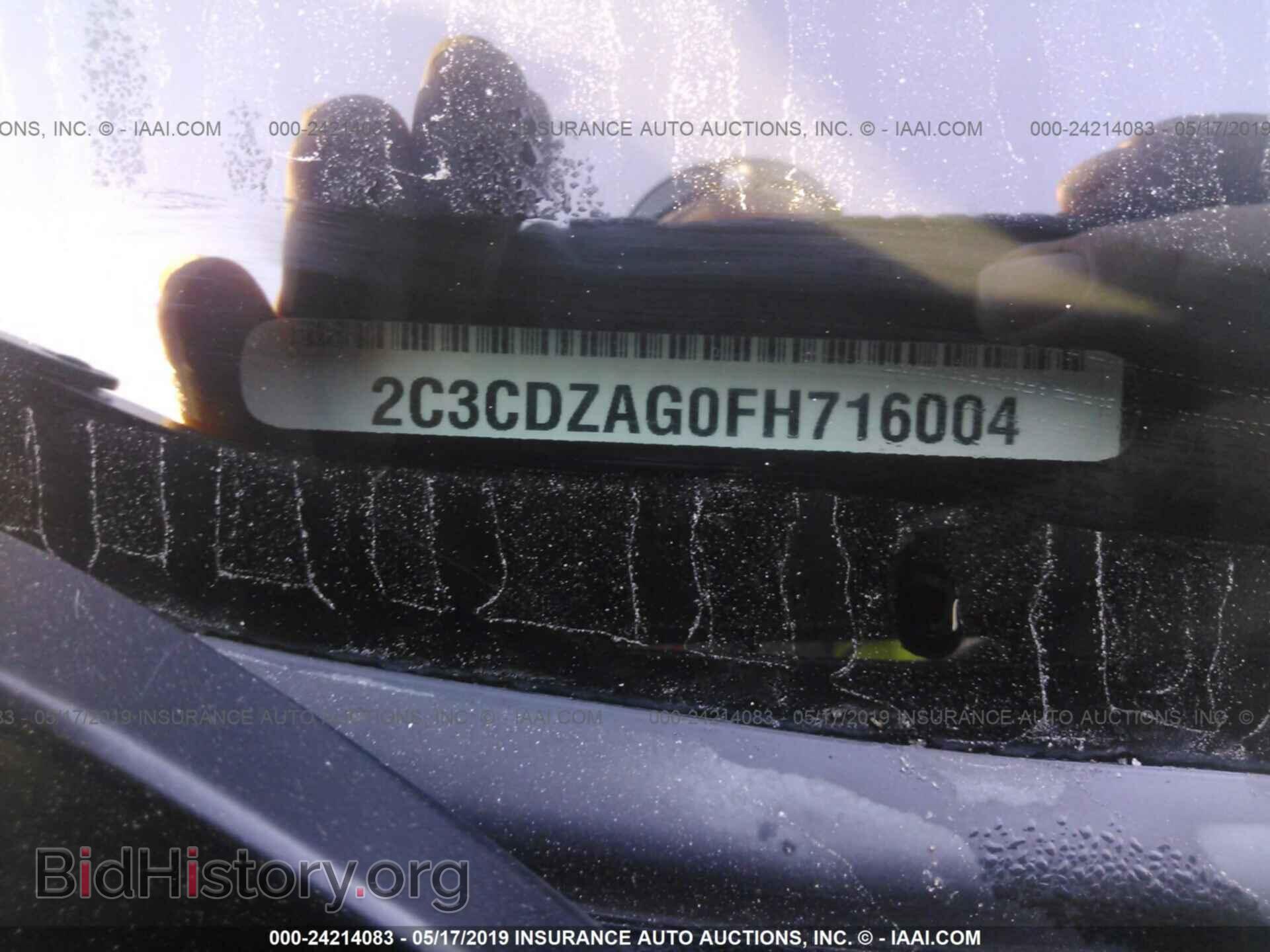 2015 DODGE CHALLENGER - VIN: 2C3CDZAG0FH716004 - Photo 9