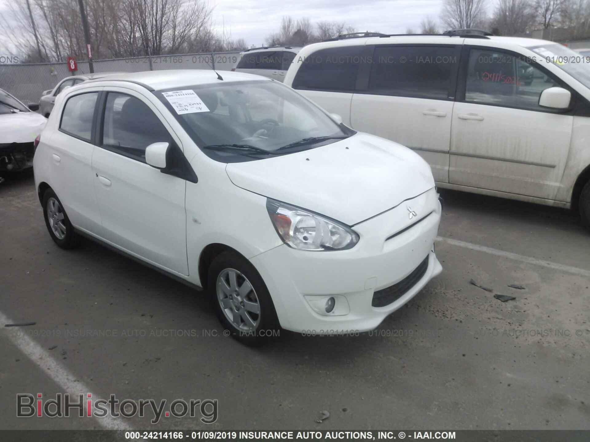 Фотография ML32A4HJ9EH006319 - MITSUBISHI MIRAGE 2014