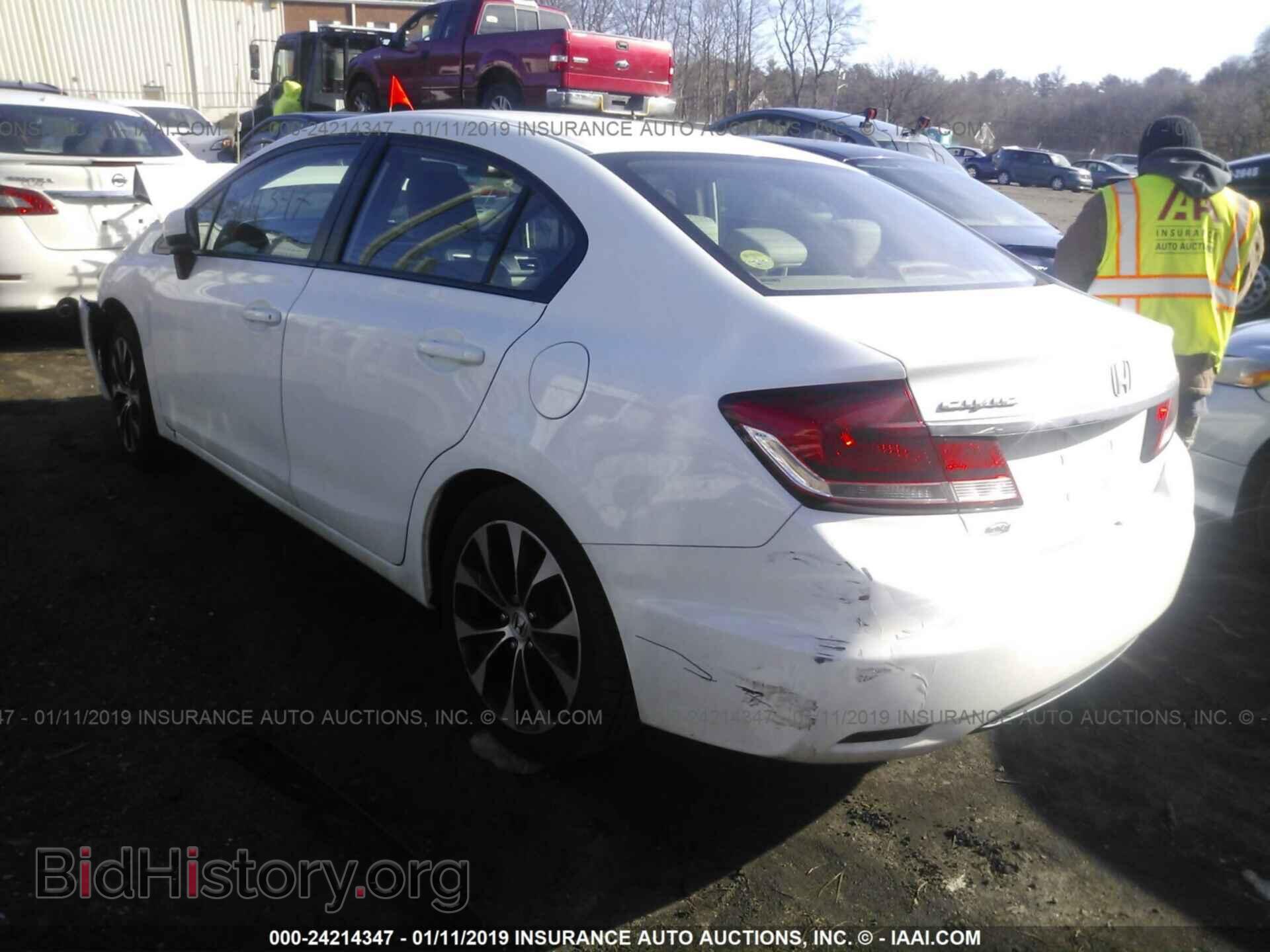 2014 HONDA CIVIC - VIN: 19XFB2F5XEE241663 - Фото 3