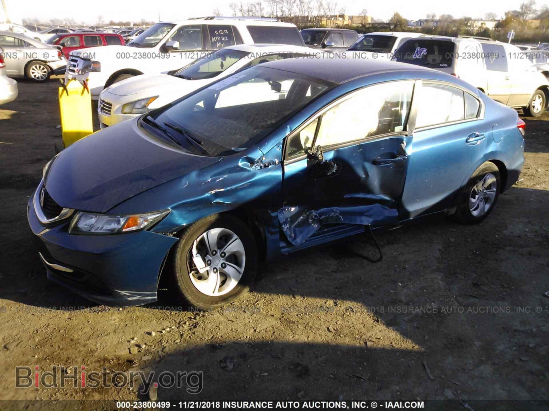2014 HONDA CIVIC - VIN: 19XFB2F55EE070773 - Фото 2