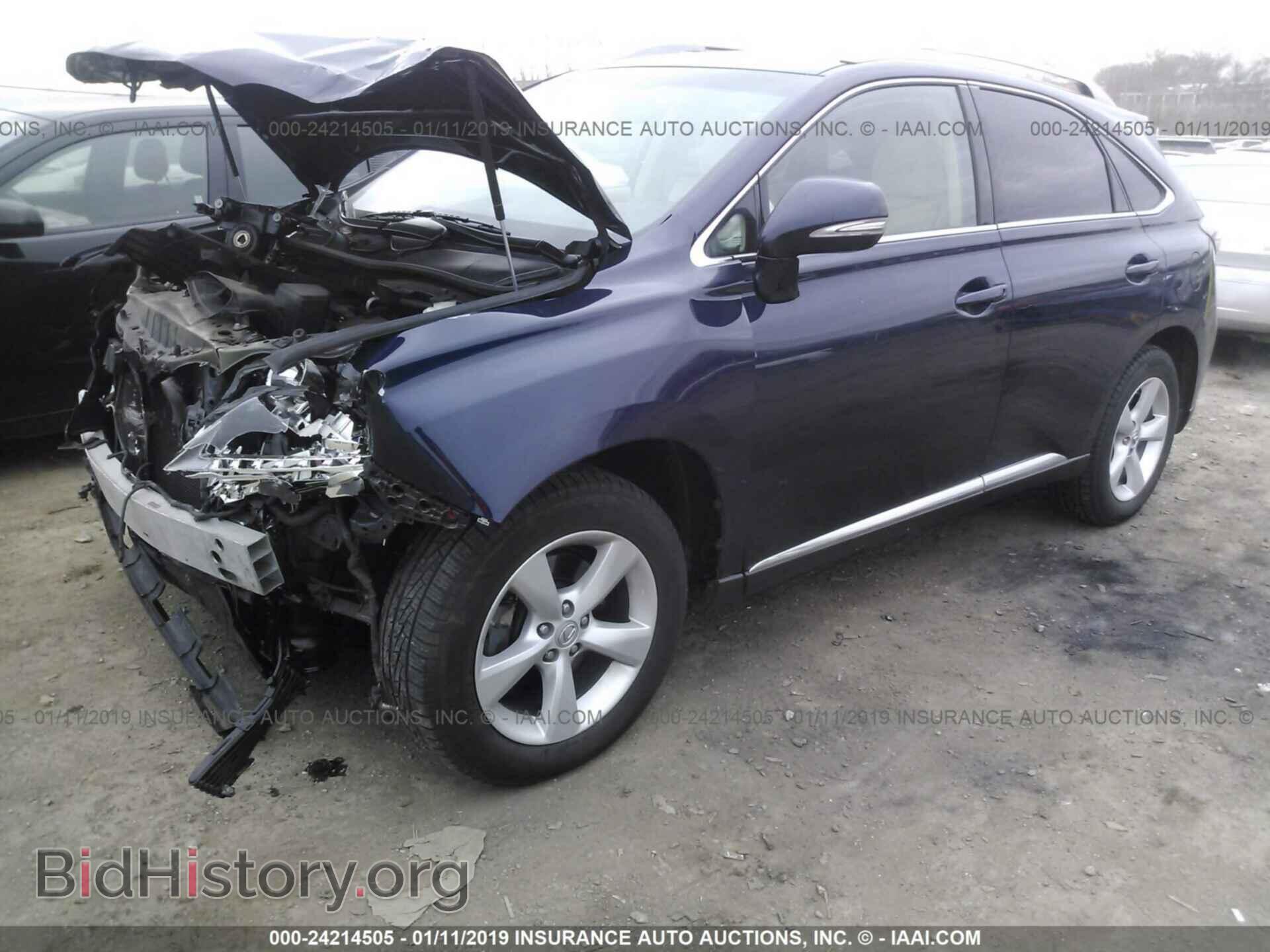 2015 LEXUS RX - VIN: 2T2BK1BA8FC298063 - Photo 2