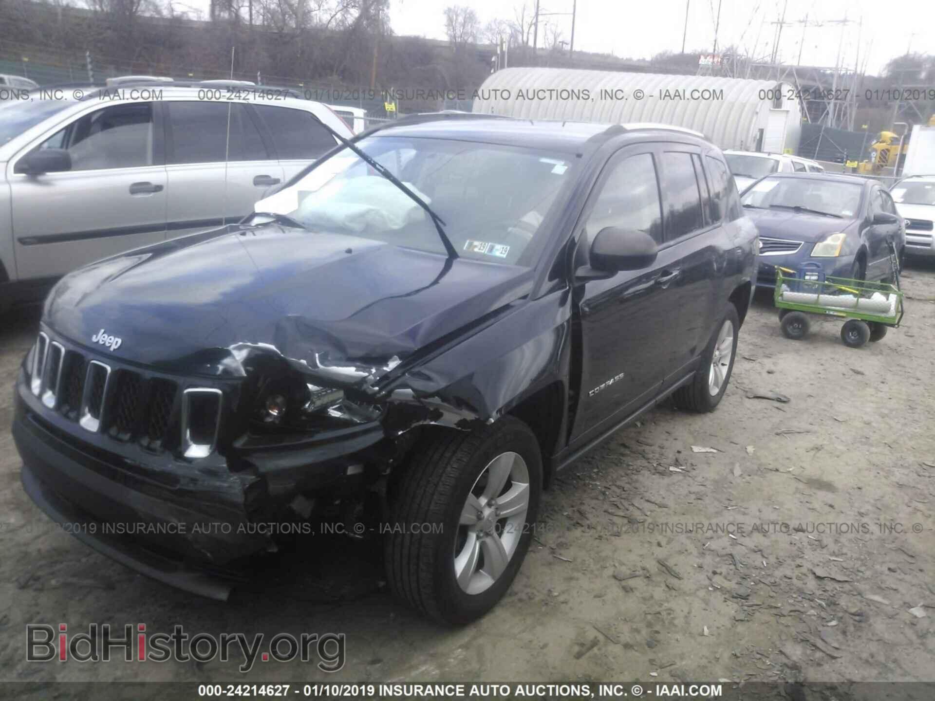 2014 JEEP COMPASS - VIN: 1C4NJDBB6ED592741 - Photo 2