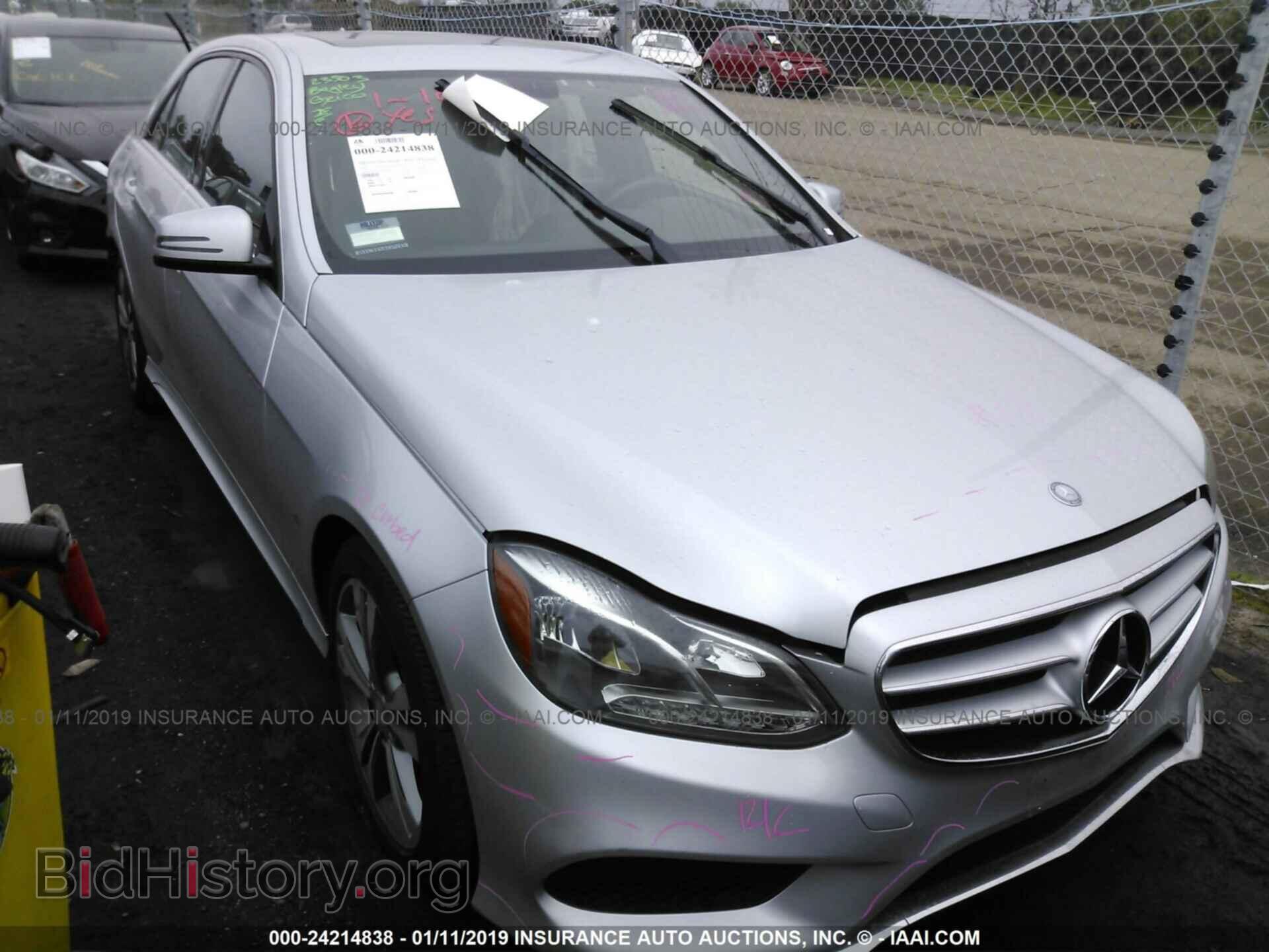 Photo WDDHF5KB9FB084643 - MERCEDES-BENZ E 2015