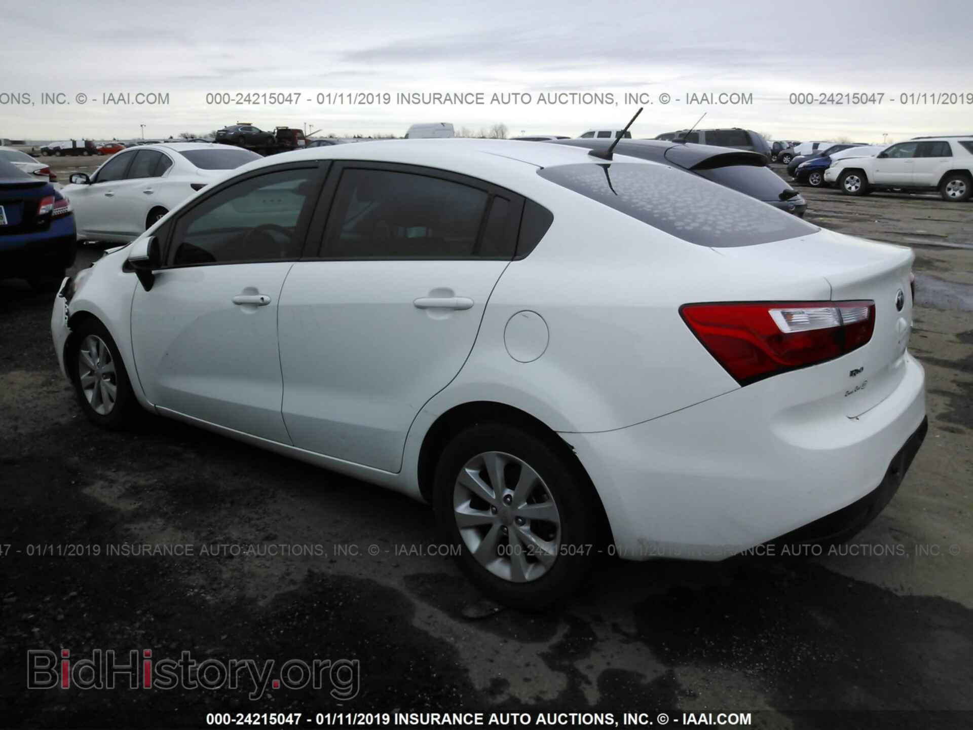 2013 KIA RIO - VIN: KNADN4A39D6309596 - Photo 3