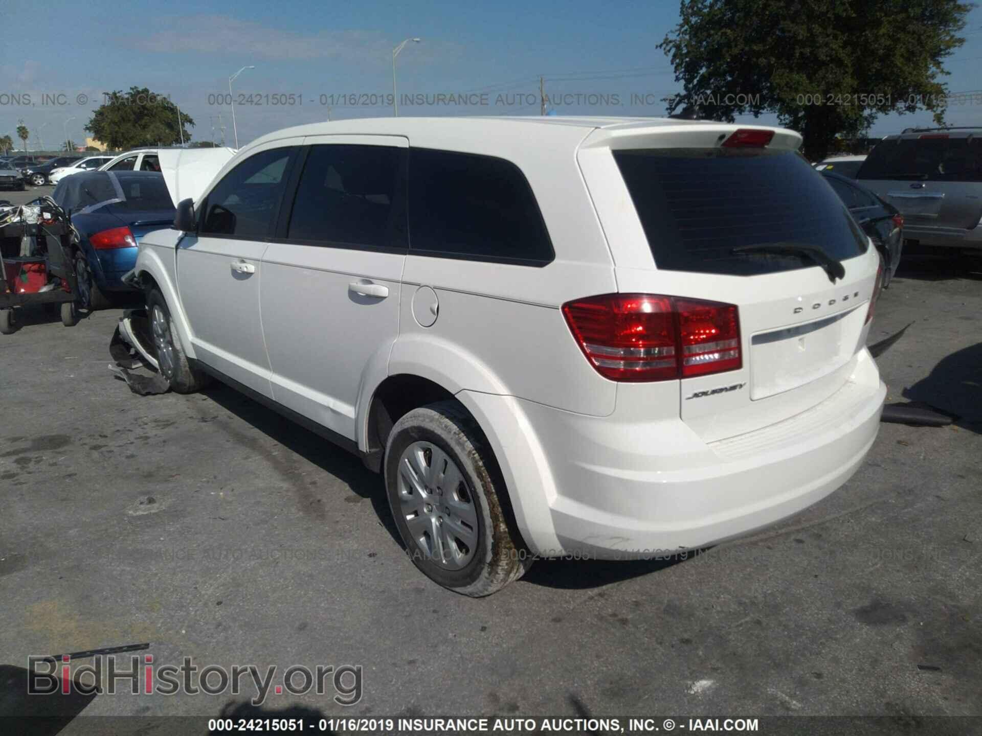 2014 DODGE JOURNEY - VIN: 3C4PDCAB0ET132979 - Фото 3