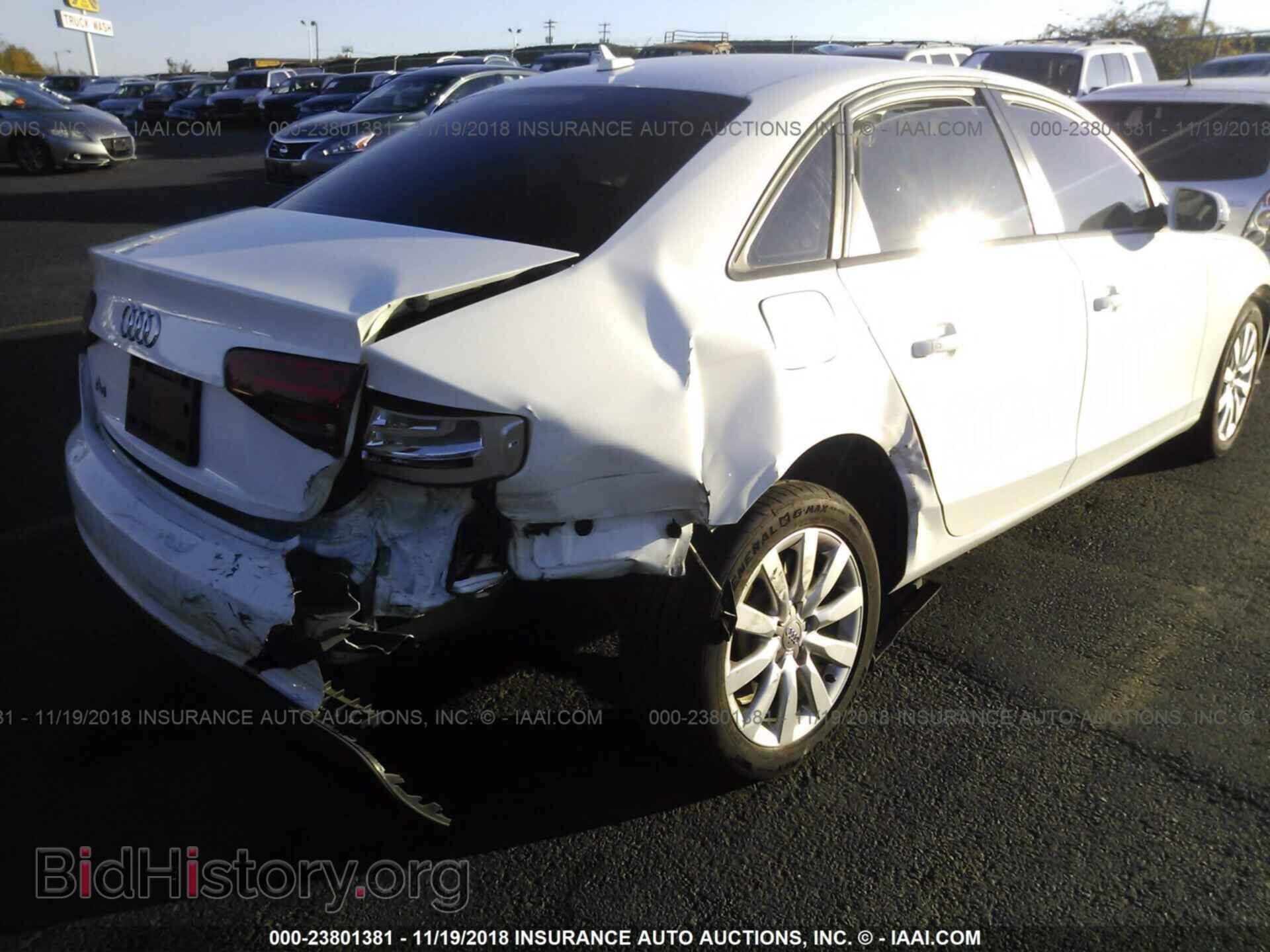 2014 AUDI A4 - VIN: WAUAFAFL3EA072772 - Photo 4