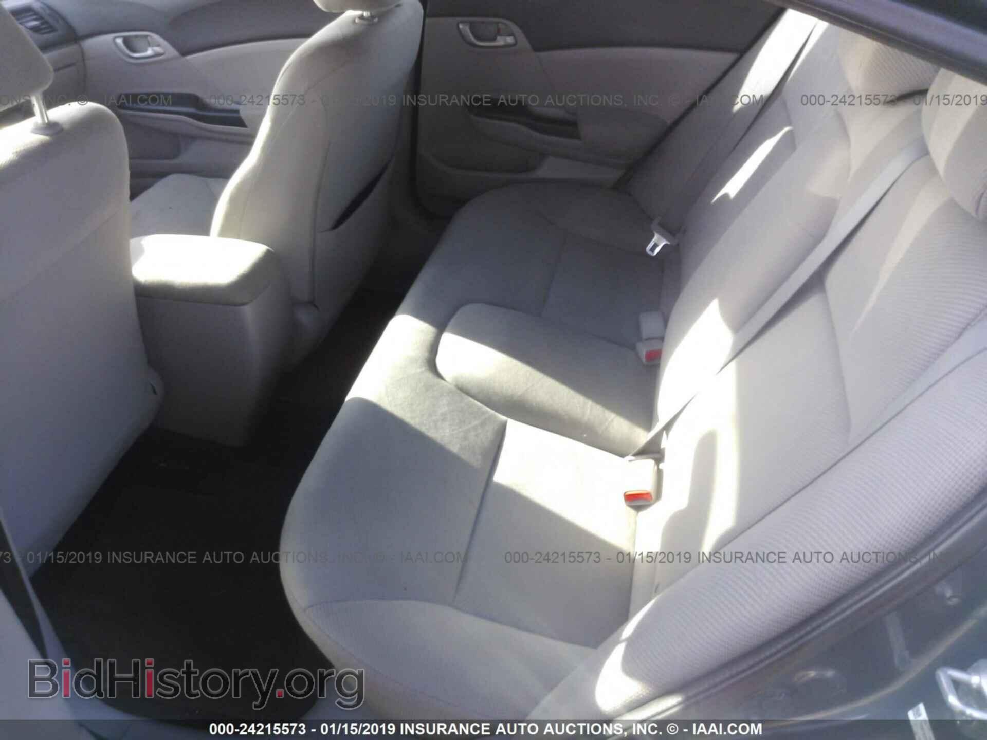2012 HONDA CIVIC - VIN: 19XFB2F54CE336913 - Фото 8