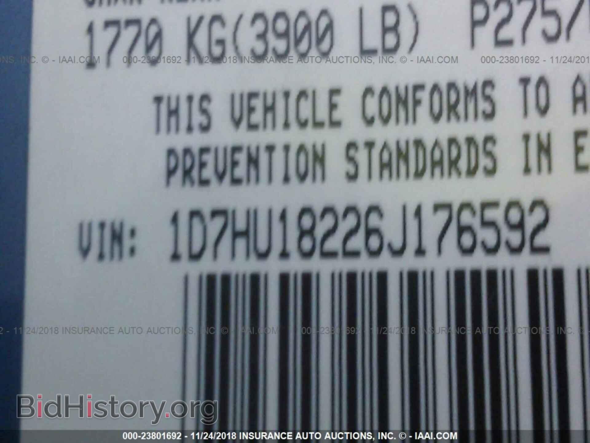 2006 DODGE RAM 1500 - VIN: 1D7HU18226J176592 - Фото 9