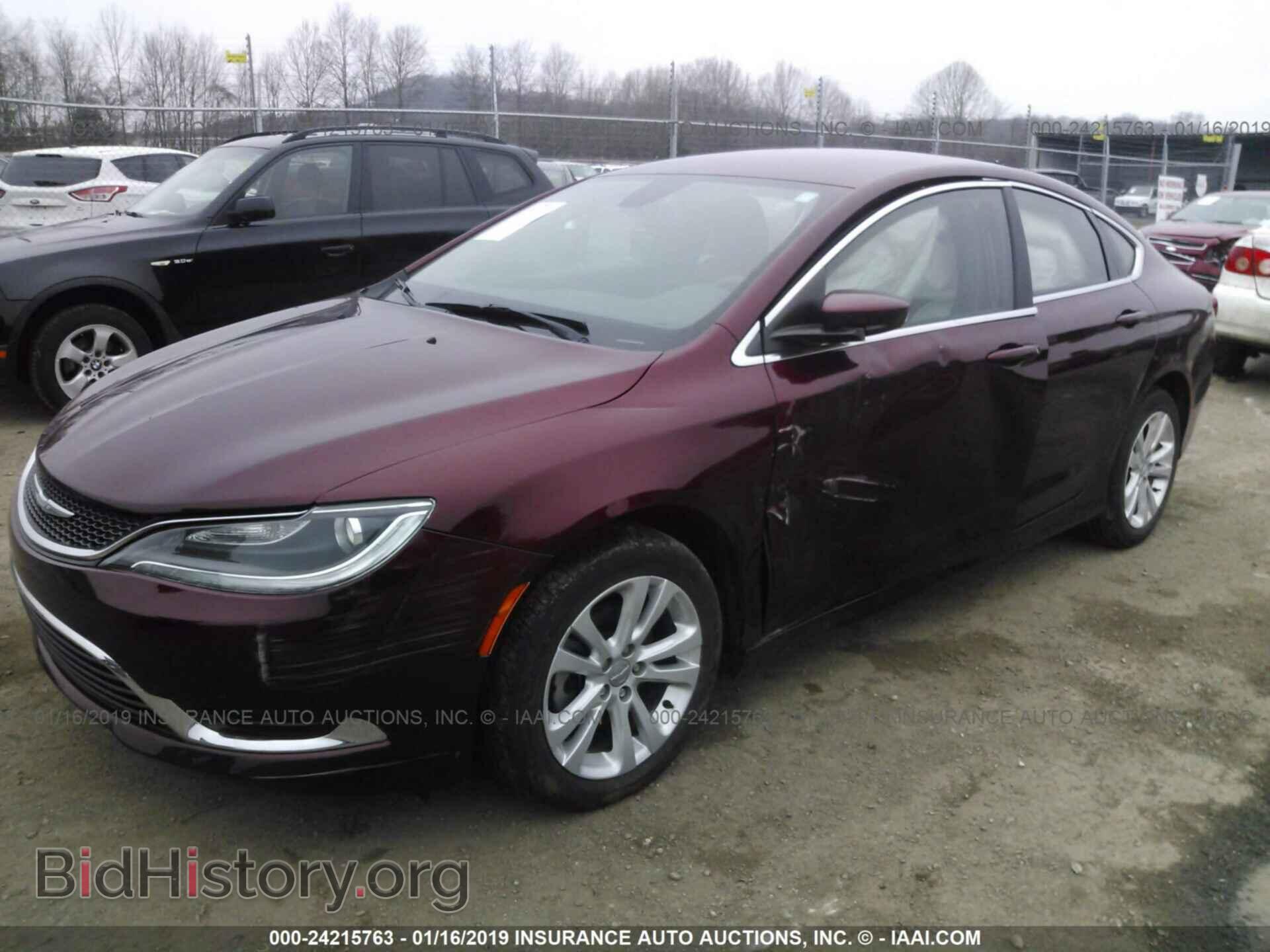 2016 CHRYSLER 200 - VIN: 1C3CCCAB8GN138540 - Фото 2