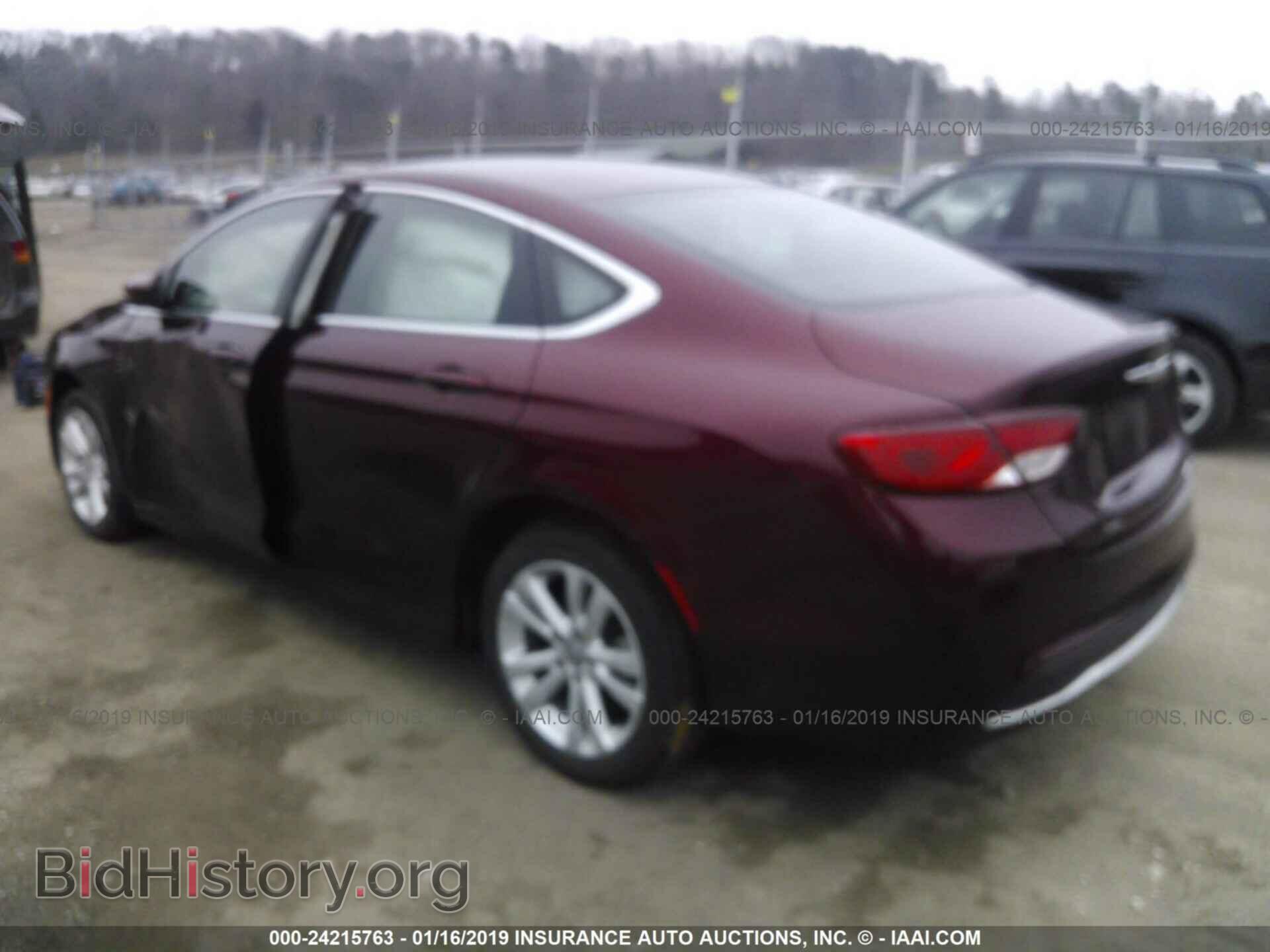2016 CHRYSLER 200 - VIN: 1C3CCCAB8GN138540 - Фото 3