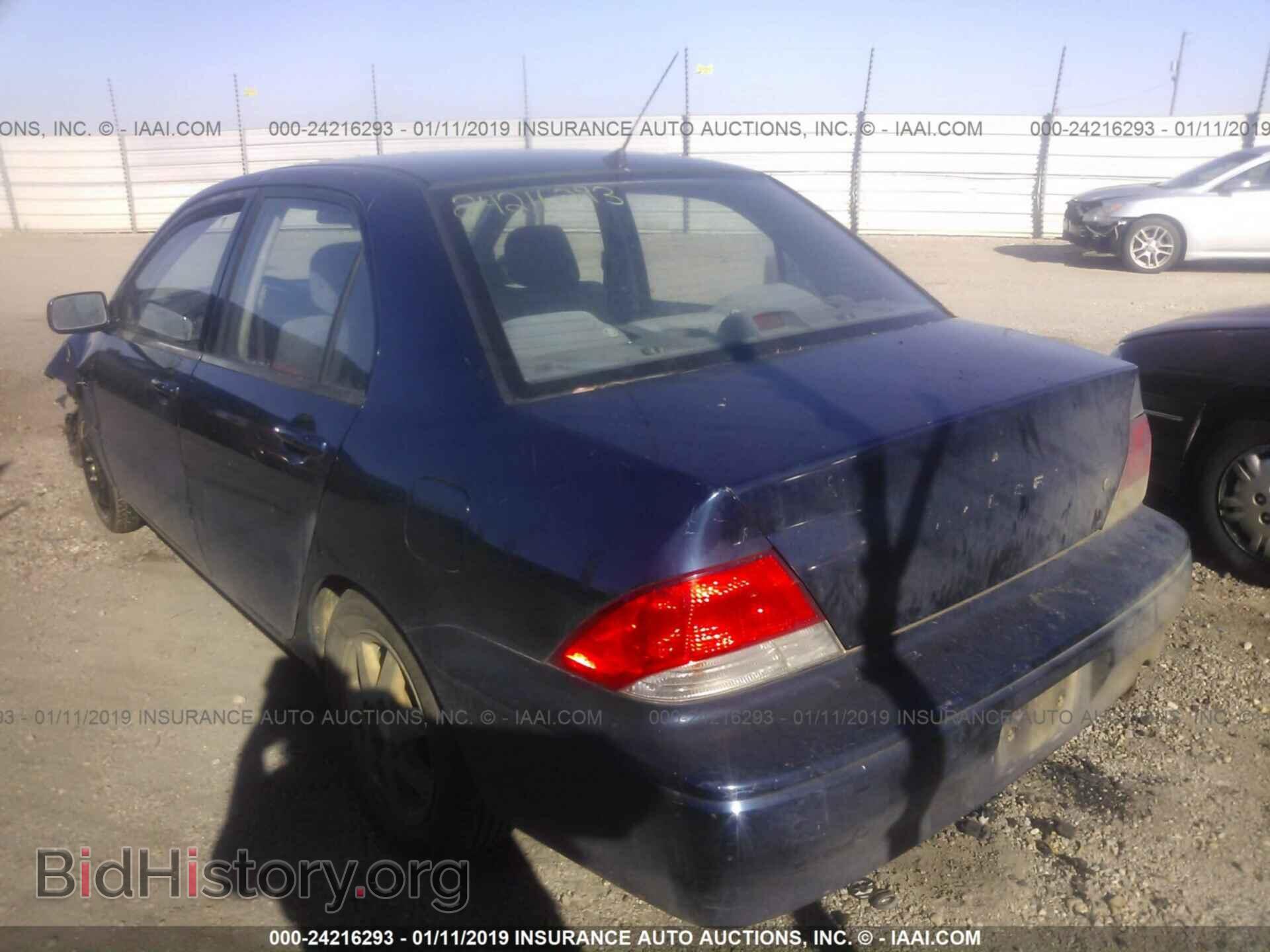 2002 MITSUBISHI LANCER - VIN: JA3AJ36E02U008311 - Фото 3