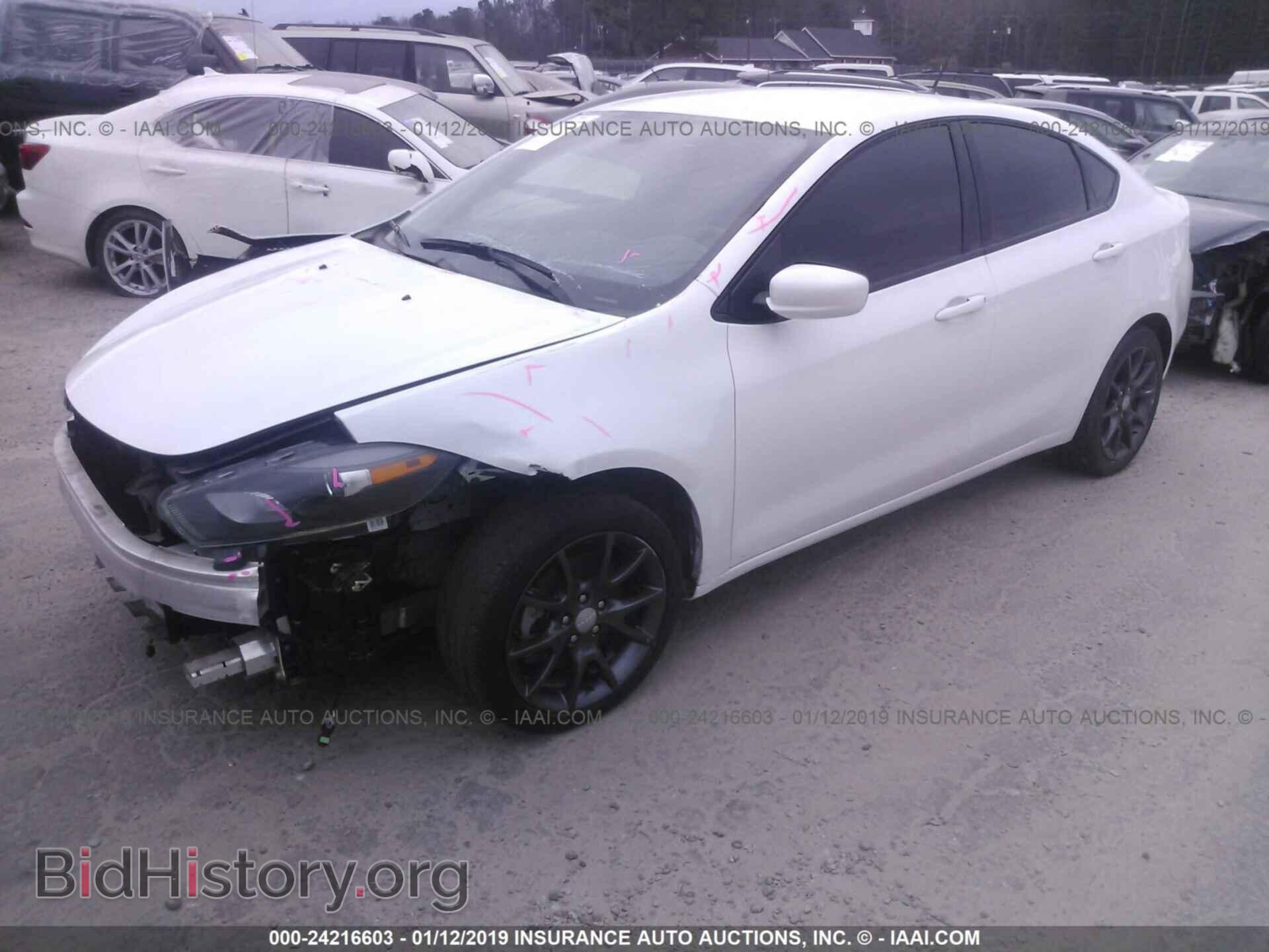 2016 DODGE DART - VIN: 1C3CDFBB0GD644401 - Фото 2