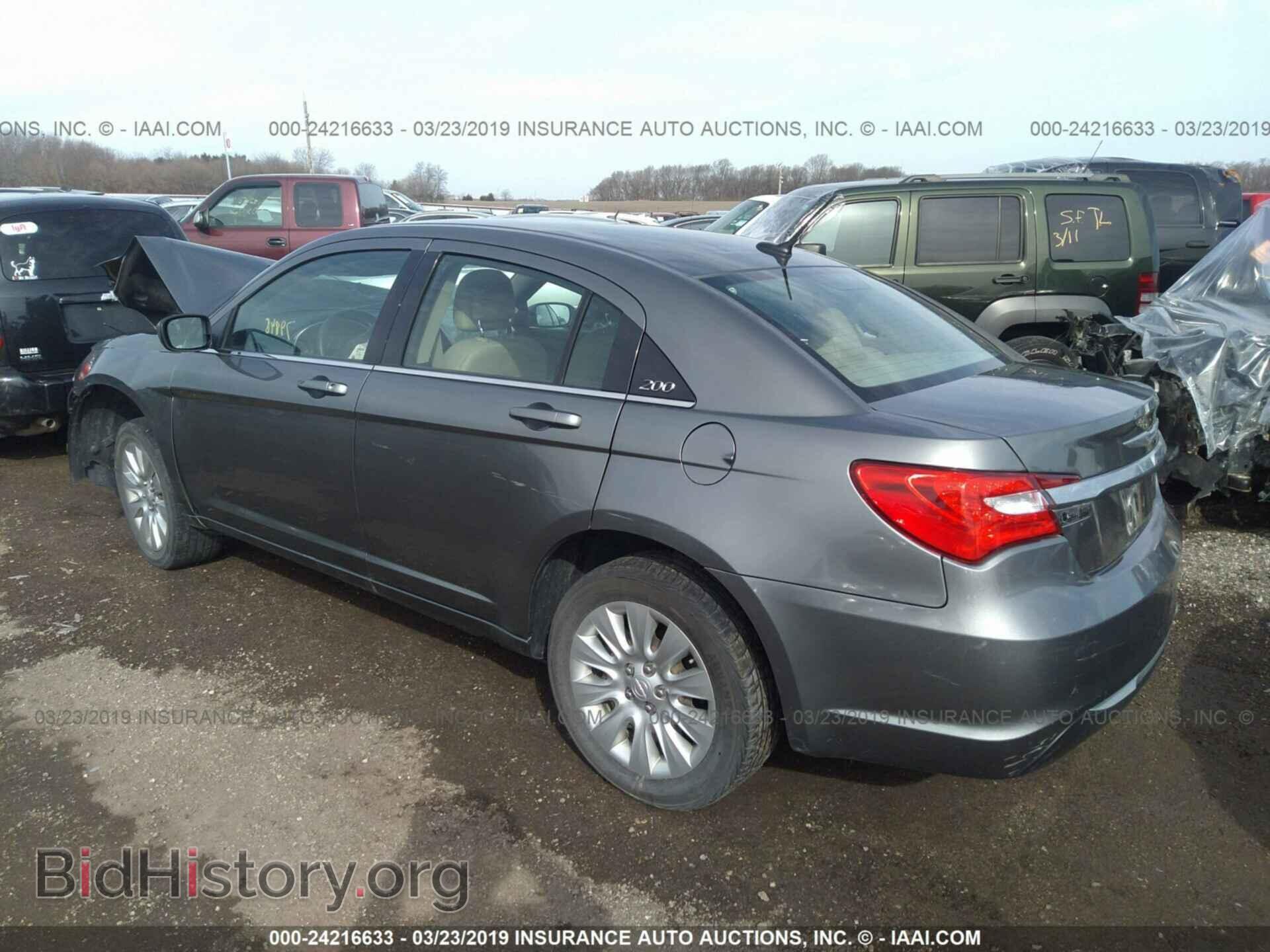 2012 CHRYSLER 200 - VIN: 1C3CCBAB7CN169086 - Фото 3