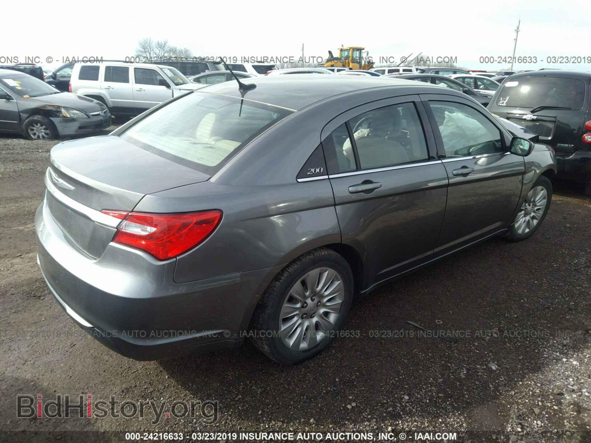 2012 CHRYSLER 200 - VIN: 1C3CCBAB7CN169086 - Фото 4