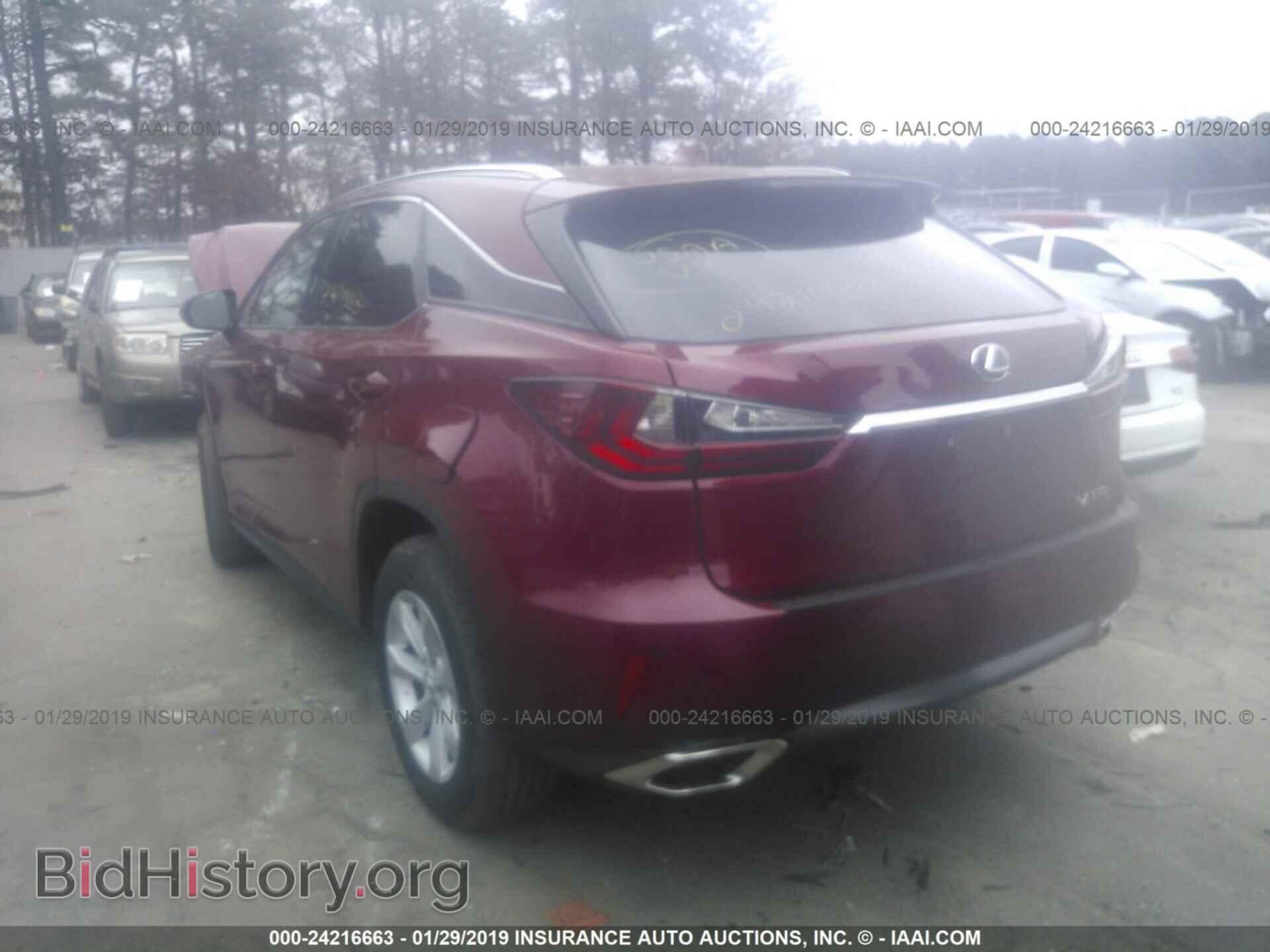 2017 LEXUS RX - VIN: 2T2BZMCAXHC128219 - Photo 3