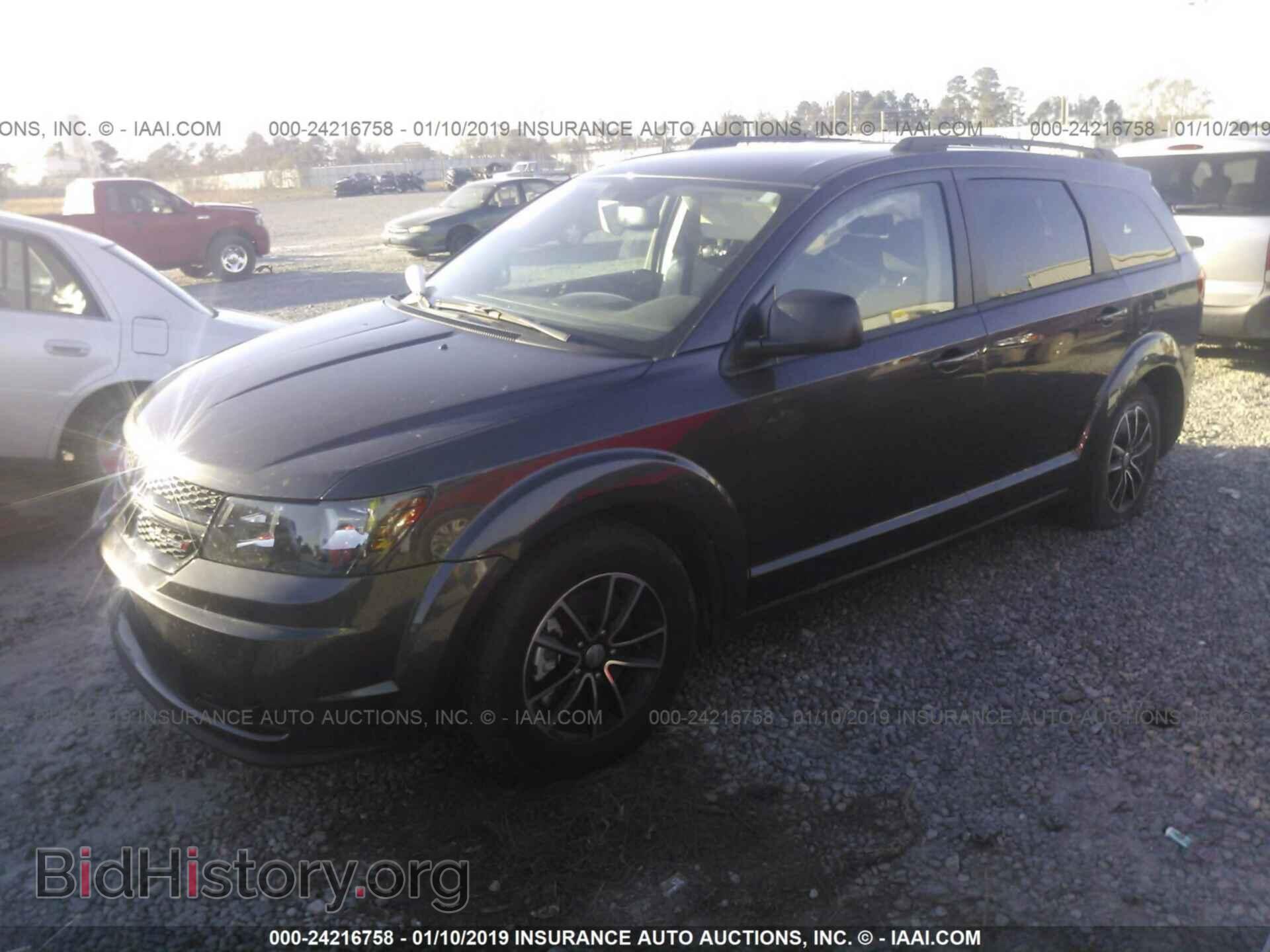 2017 DODGE JOURNEY - VIN: 3C4PDCAB8HT573912 - Фото 2